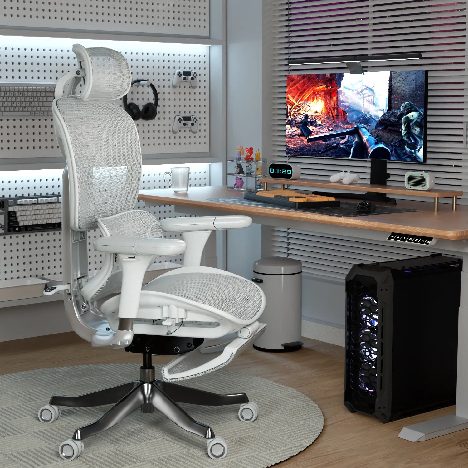 A quality chair improves your daily life. You feel better when you sit for long hours. You also enjoy a modern look that fits any room. The aluminum alloy base adds value to your workspace or home.