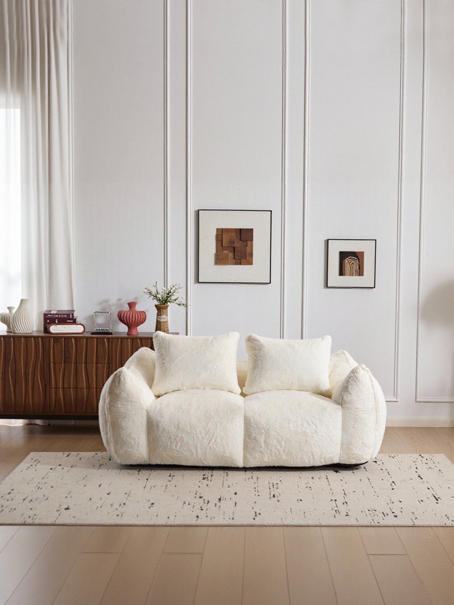 Hypnos Duo-Bean Bag Compressed Sofa
