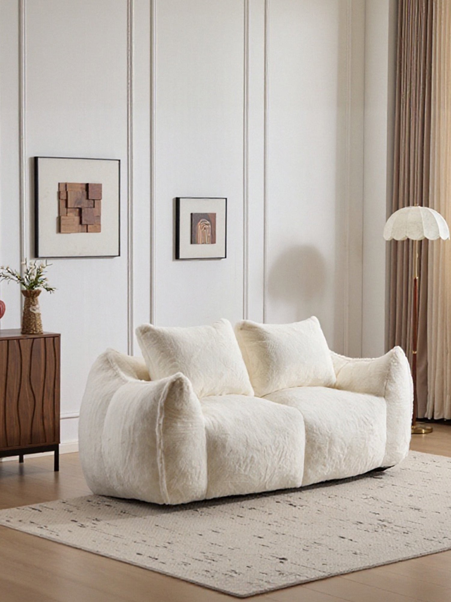 Hypnos Duo-Bean Bag Compressed Sofa