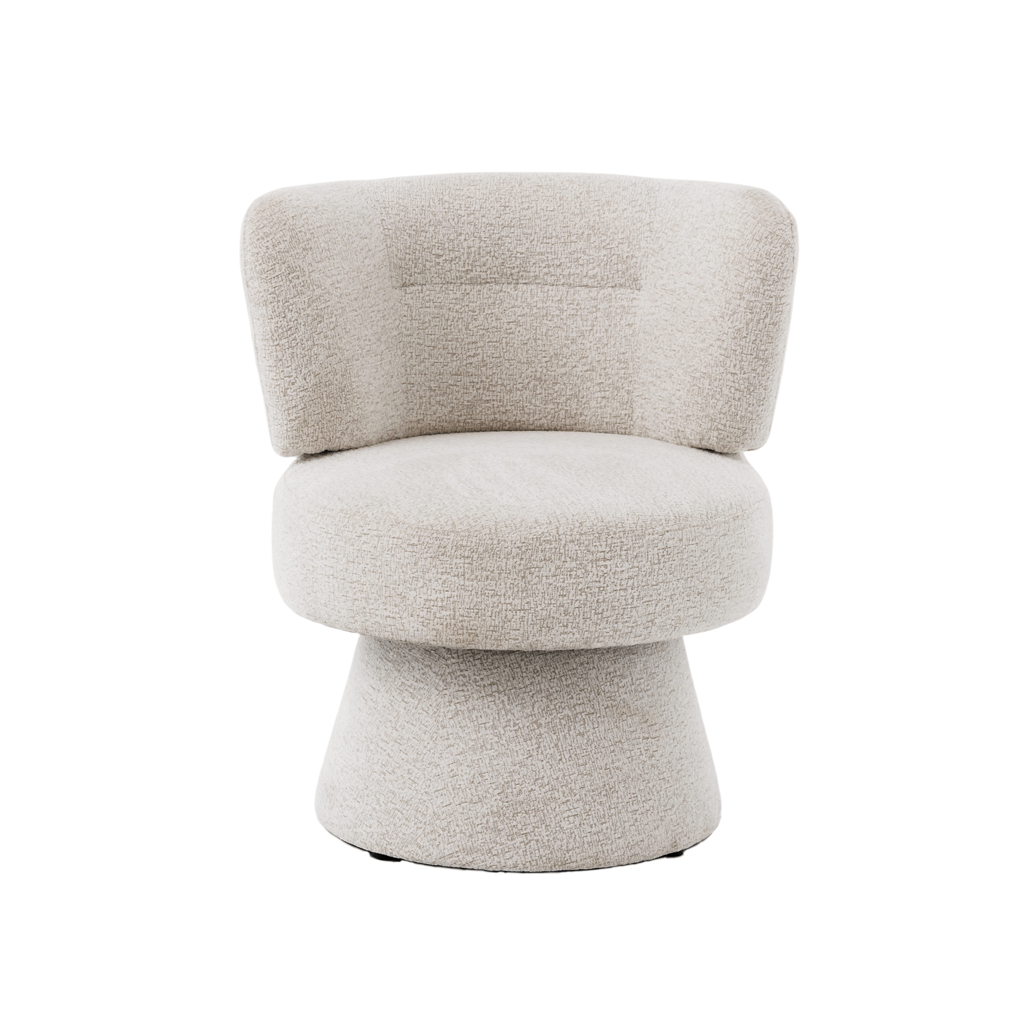 Cove Swivel Accent Chair with 360° Free Rotatable Base
