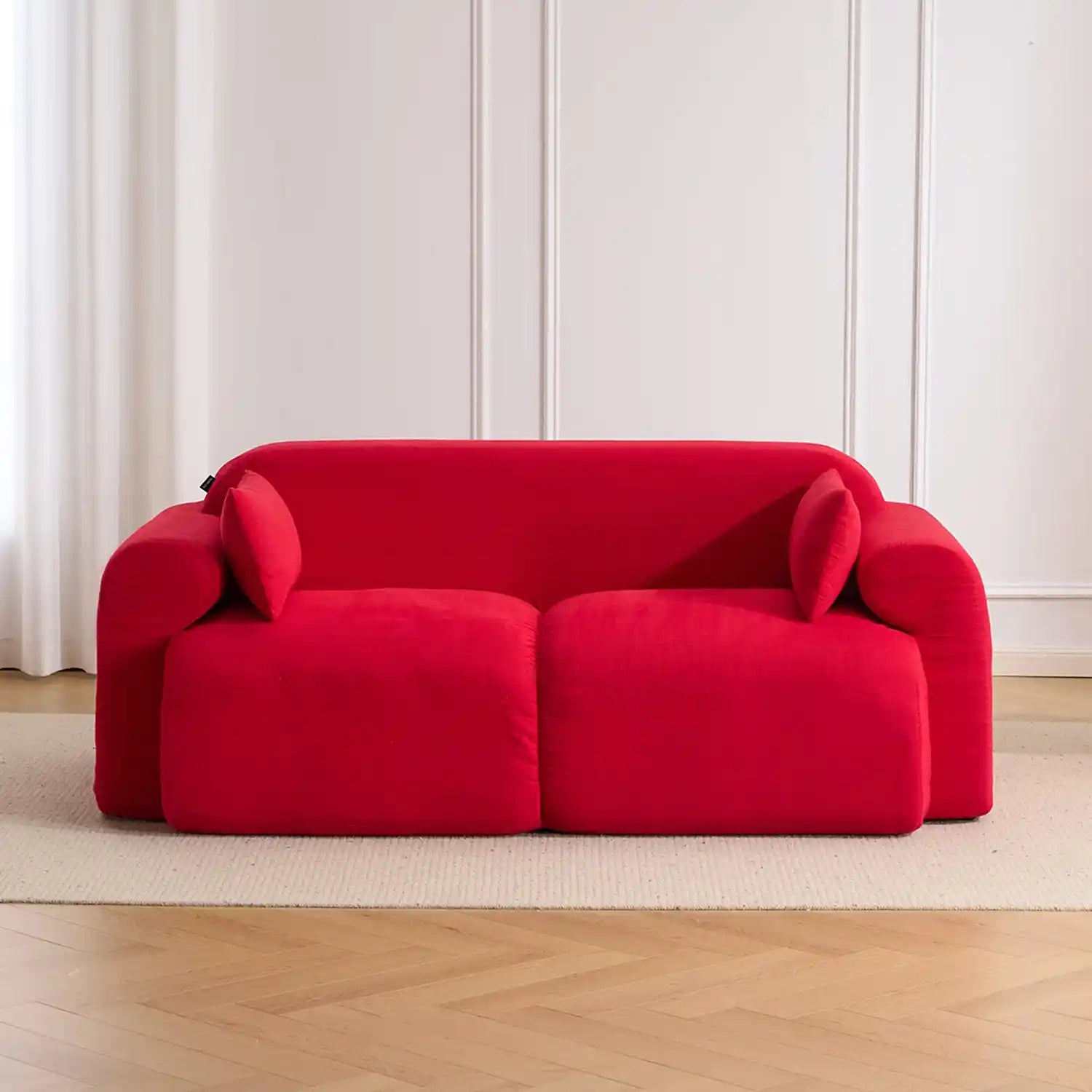 Thalia High-Saturation Compressed Loveseat Sofa