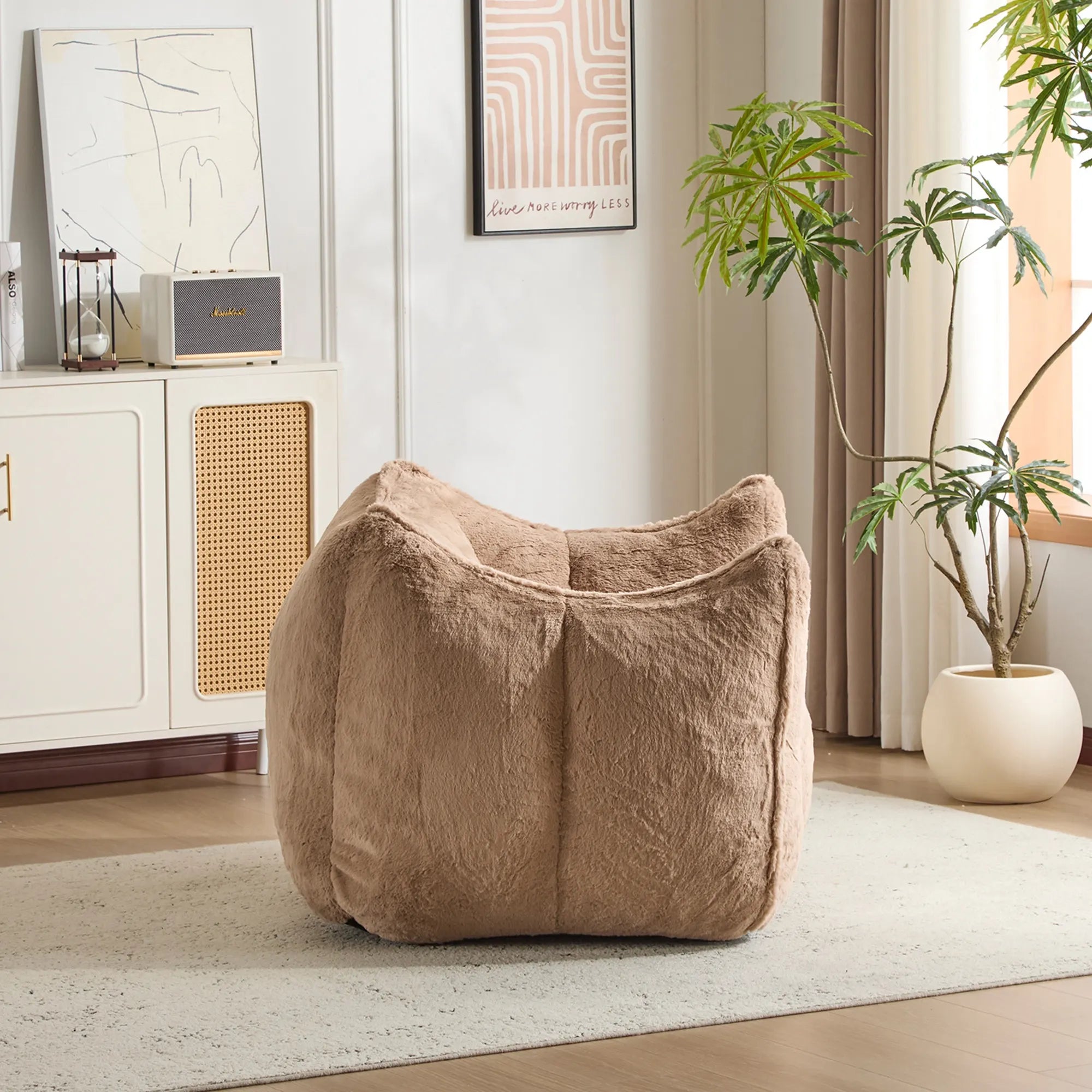 Hypnos Plush-Feel Compressed Single Sofa