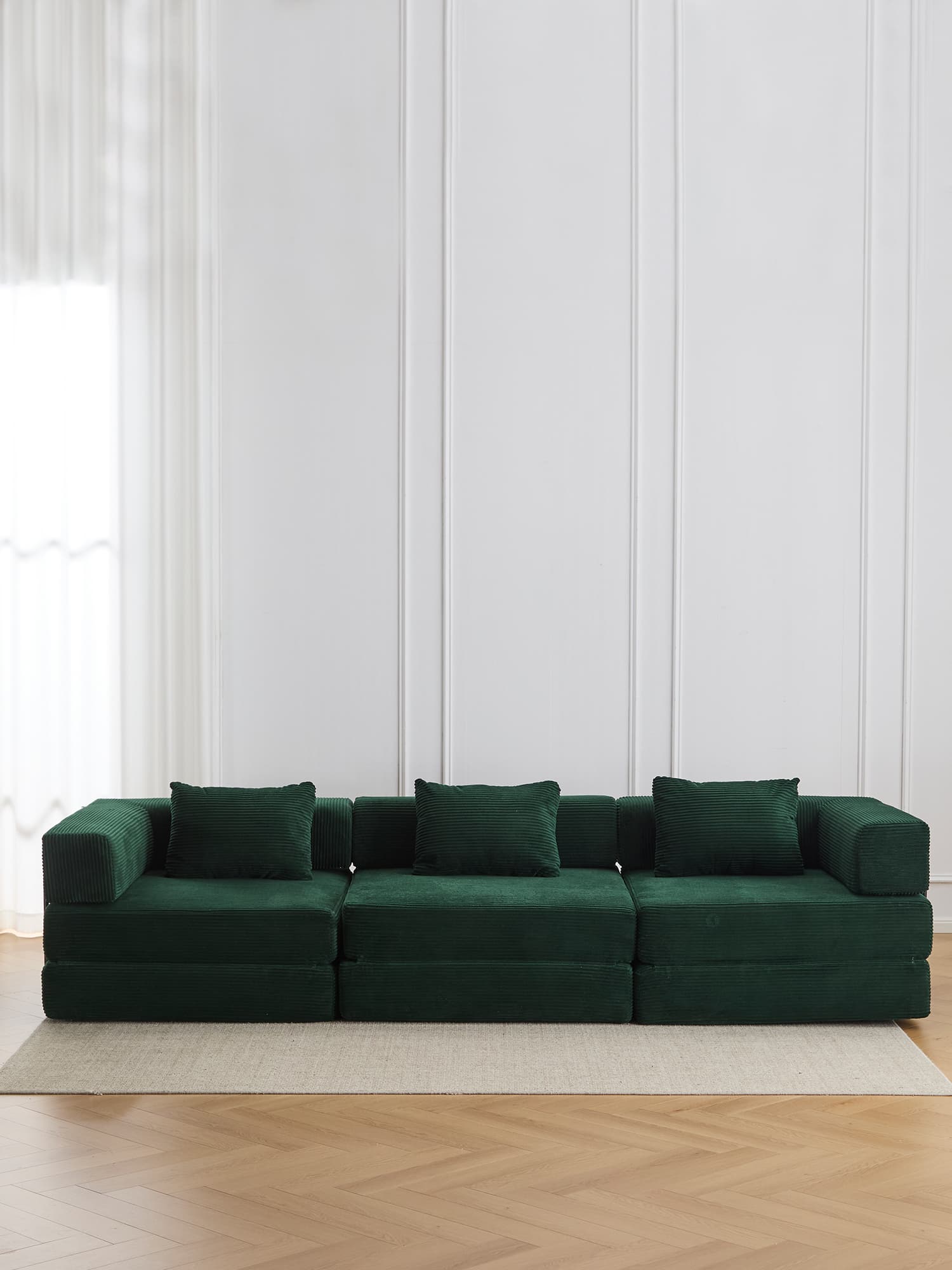 Atlas Modular Sectional Compressed Sofa