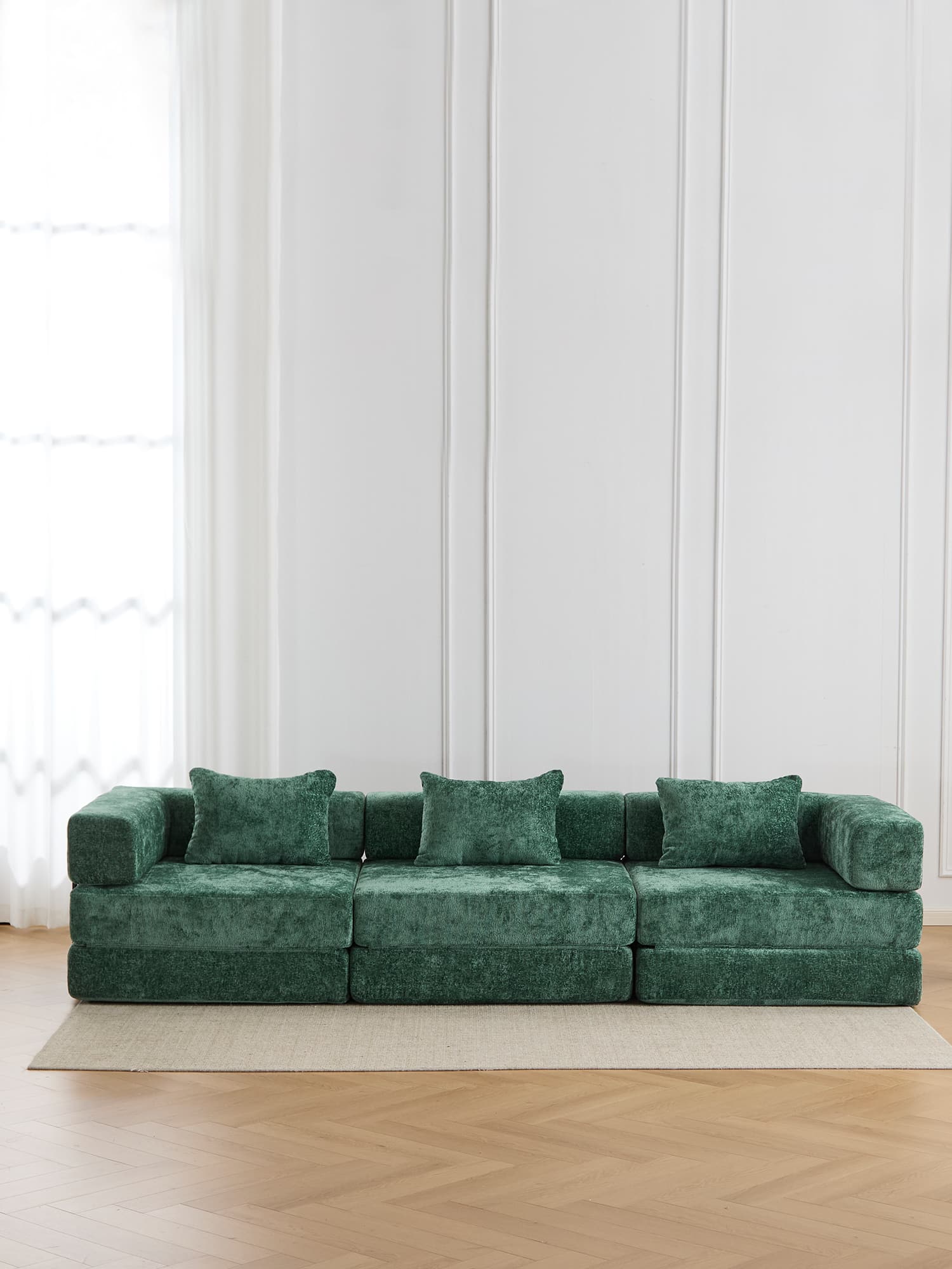 Atlas Modular Sectional Compressed Sofa