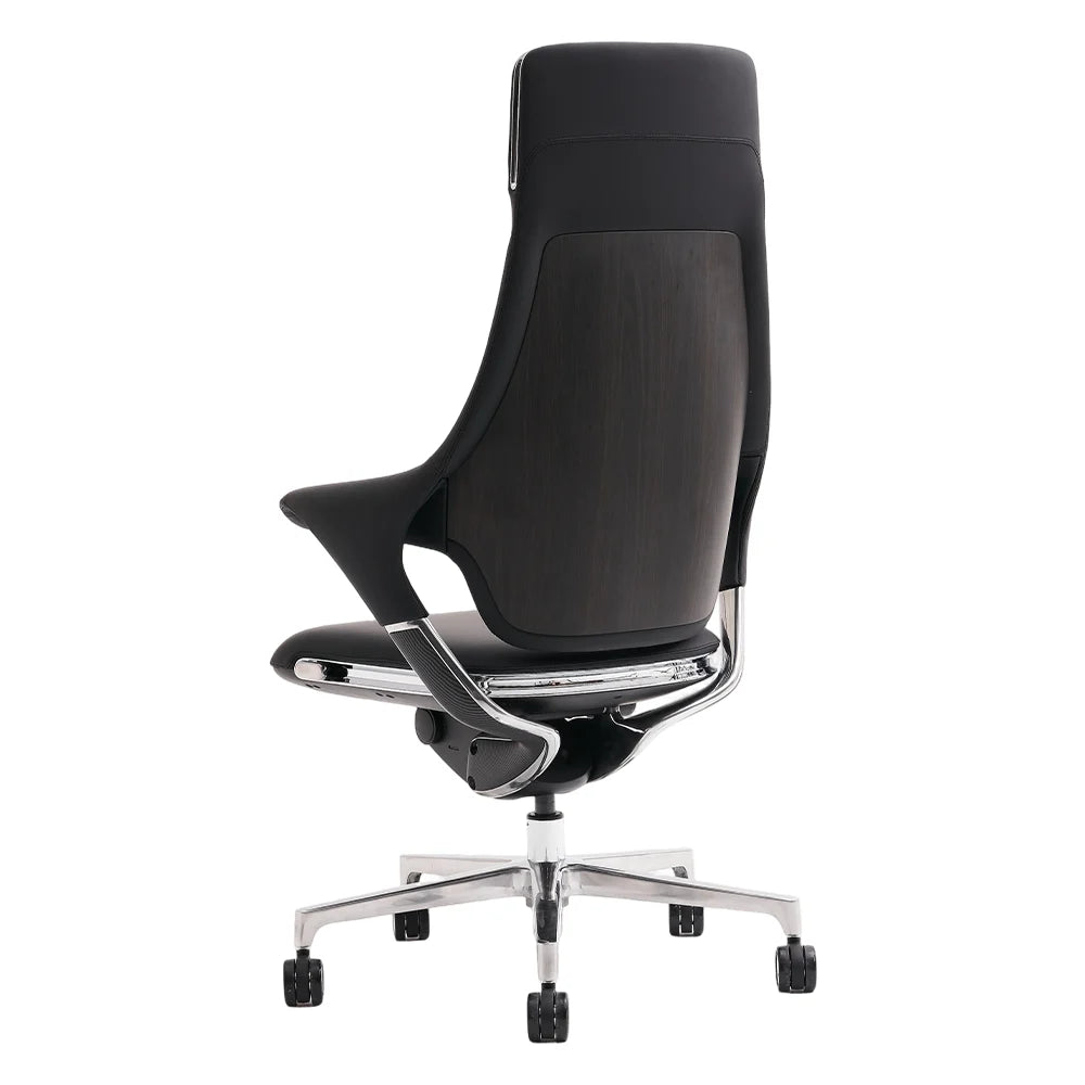 Nigel Premium Leather Chair with Soft Seating Feel