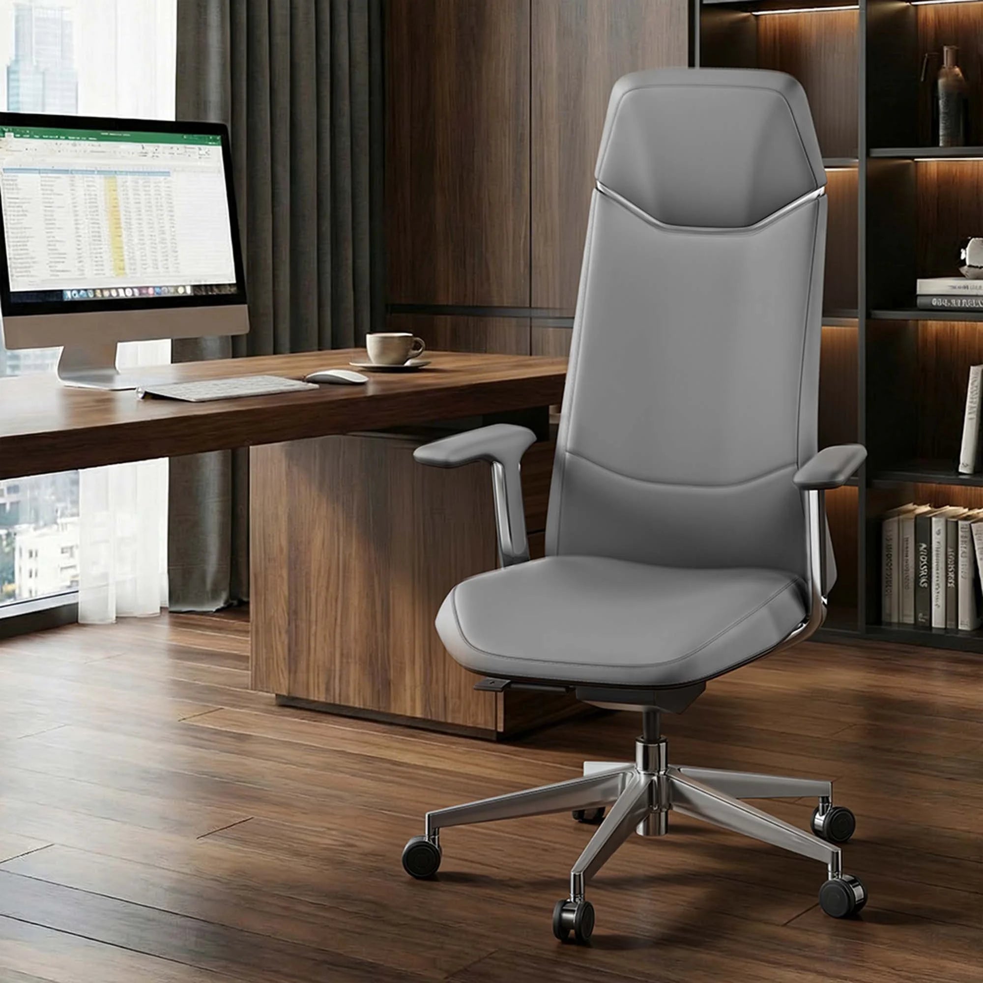 Neris Leather Office Chair with Best Value