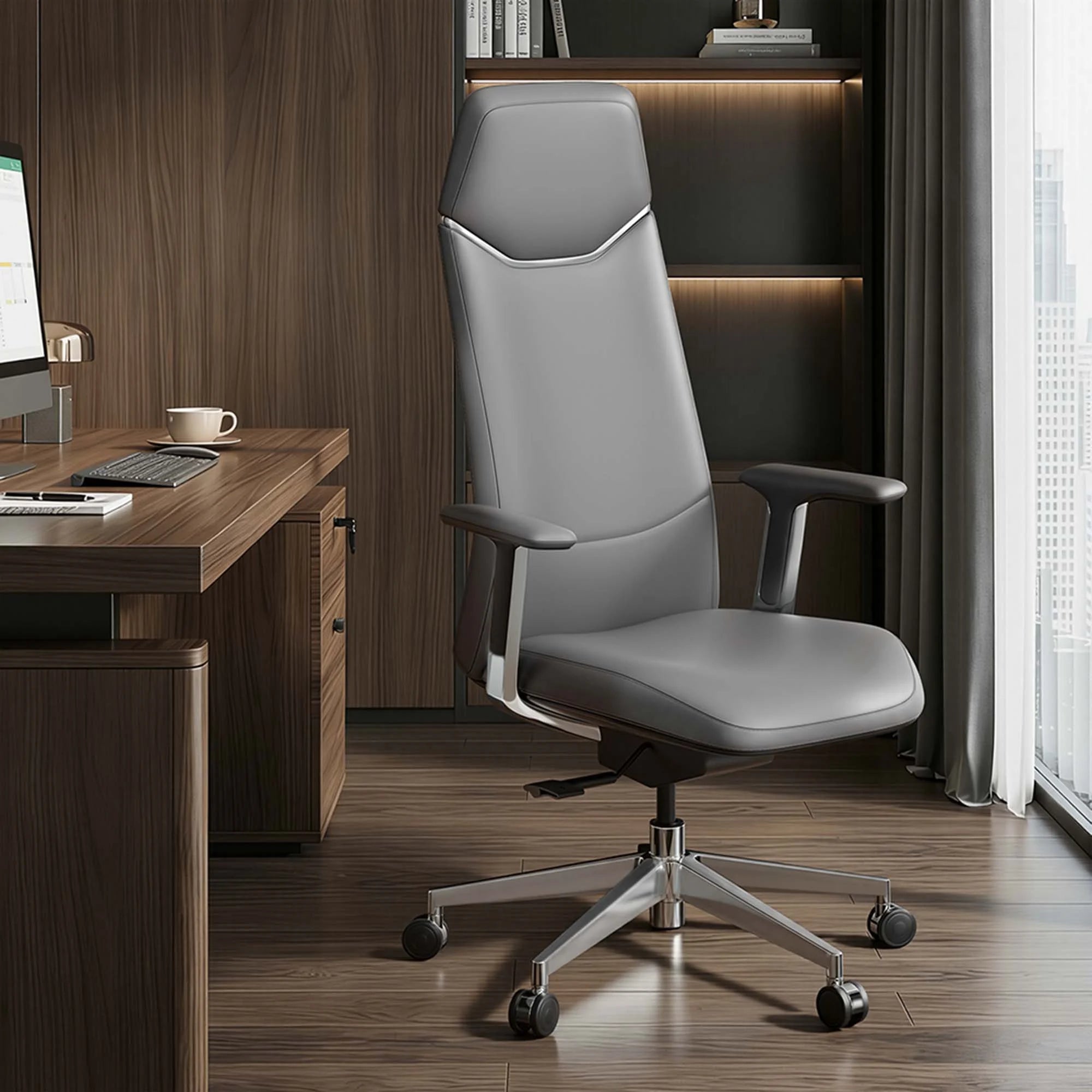 Neris Leather Office Chair with Best Value