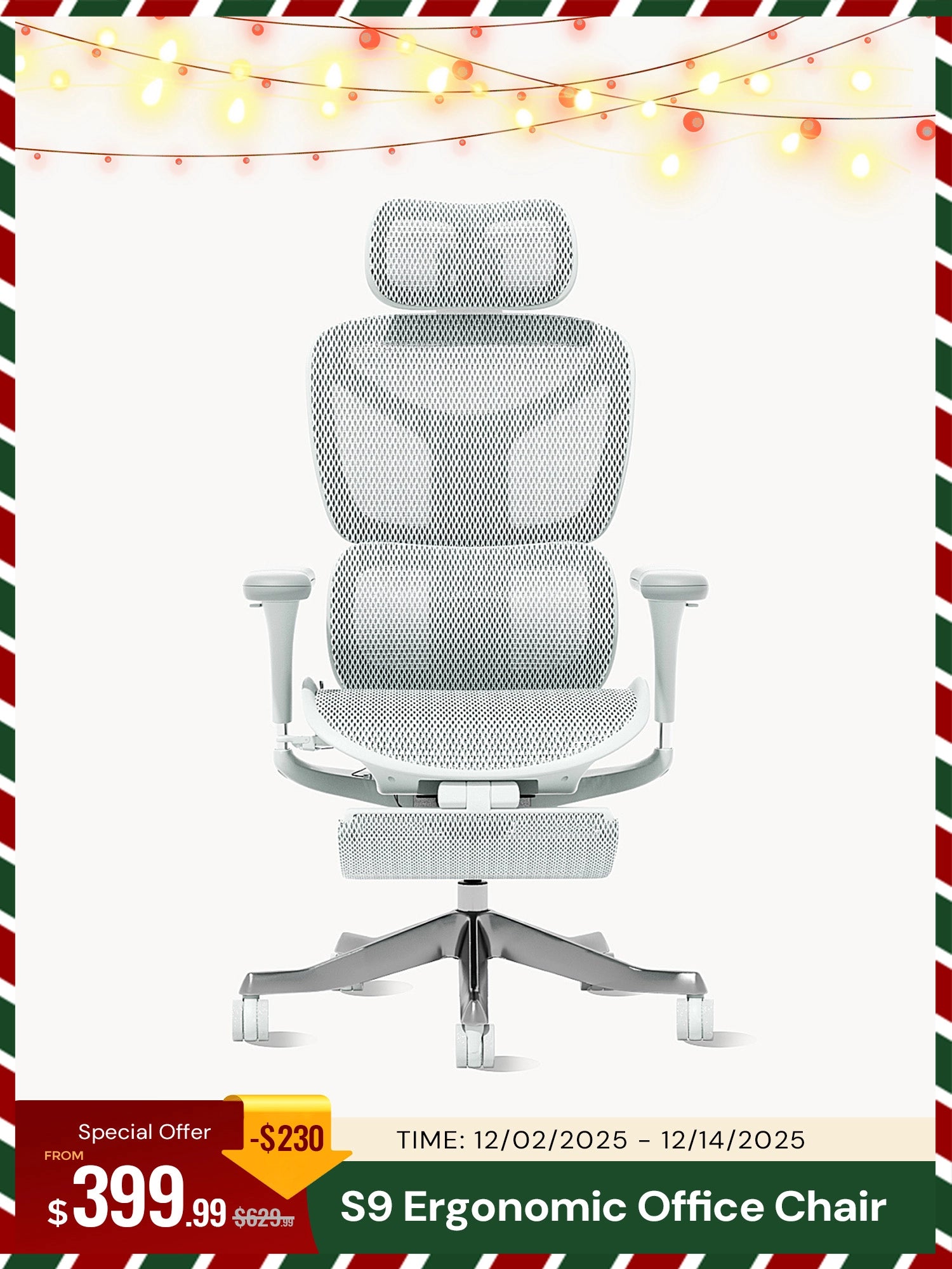 S9 Pro Ergonomic Office Chair