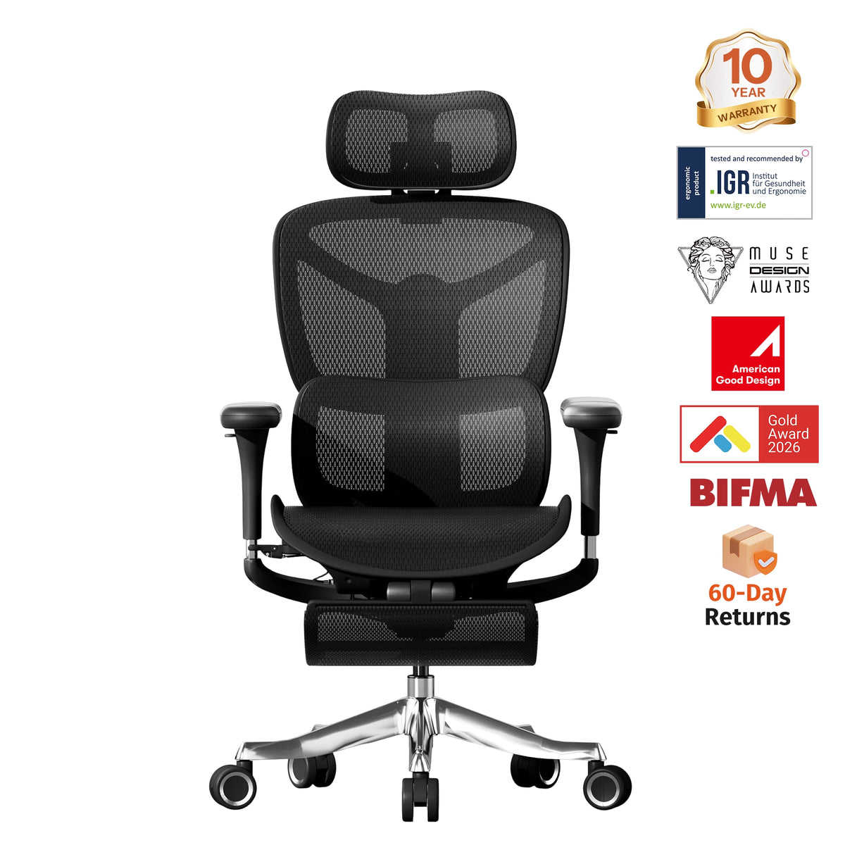 Welax S9 Pro – Premium Ergonomic Office Chair with Superior Comfort