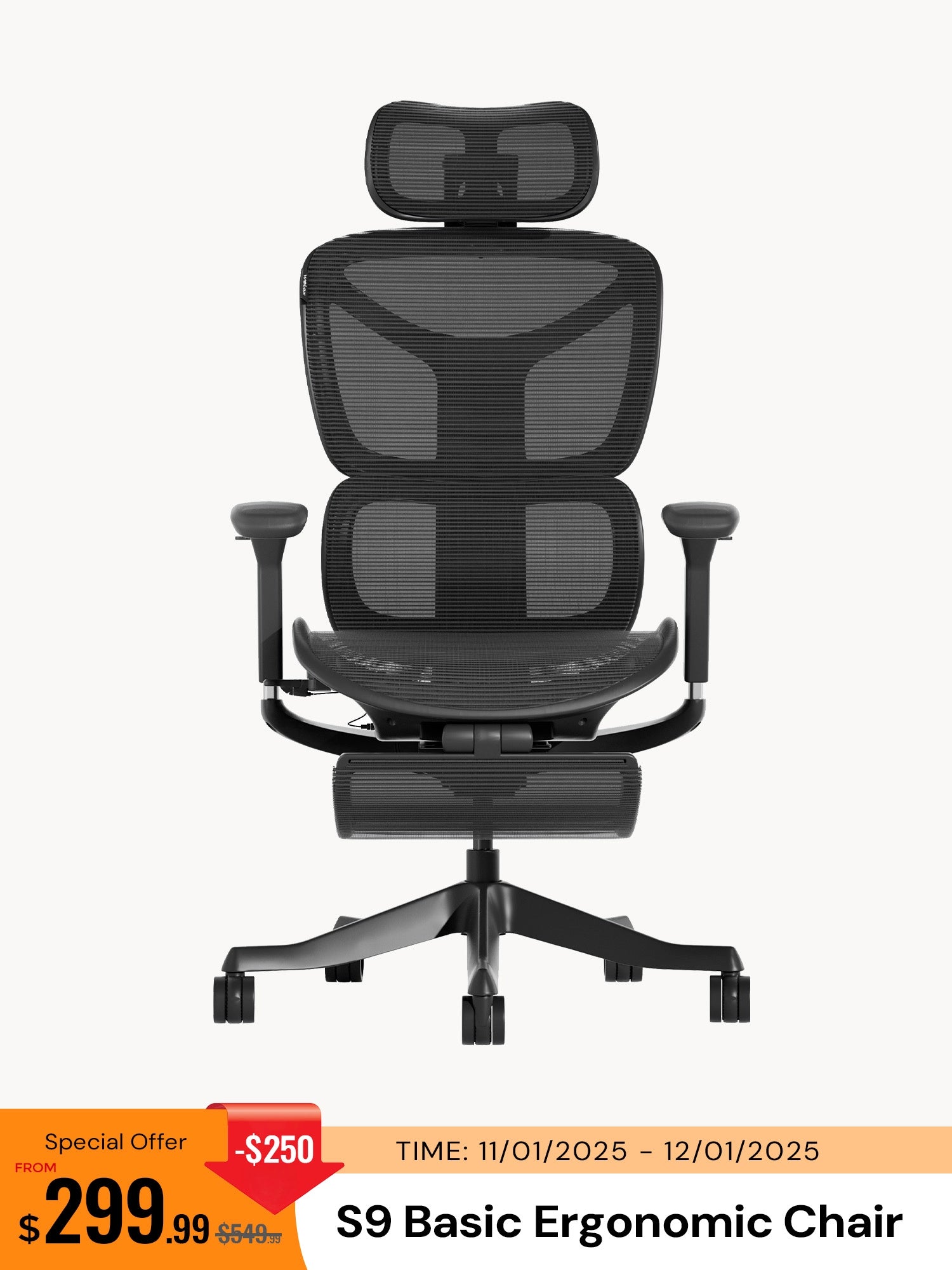 S9 Basic Ergonomic Office Chair