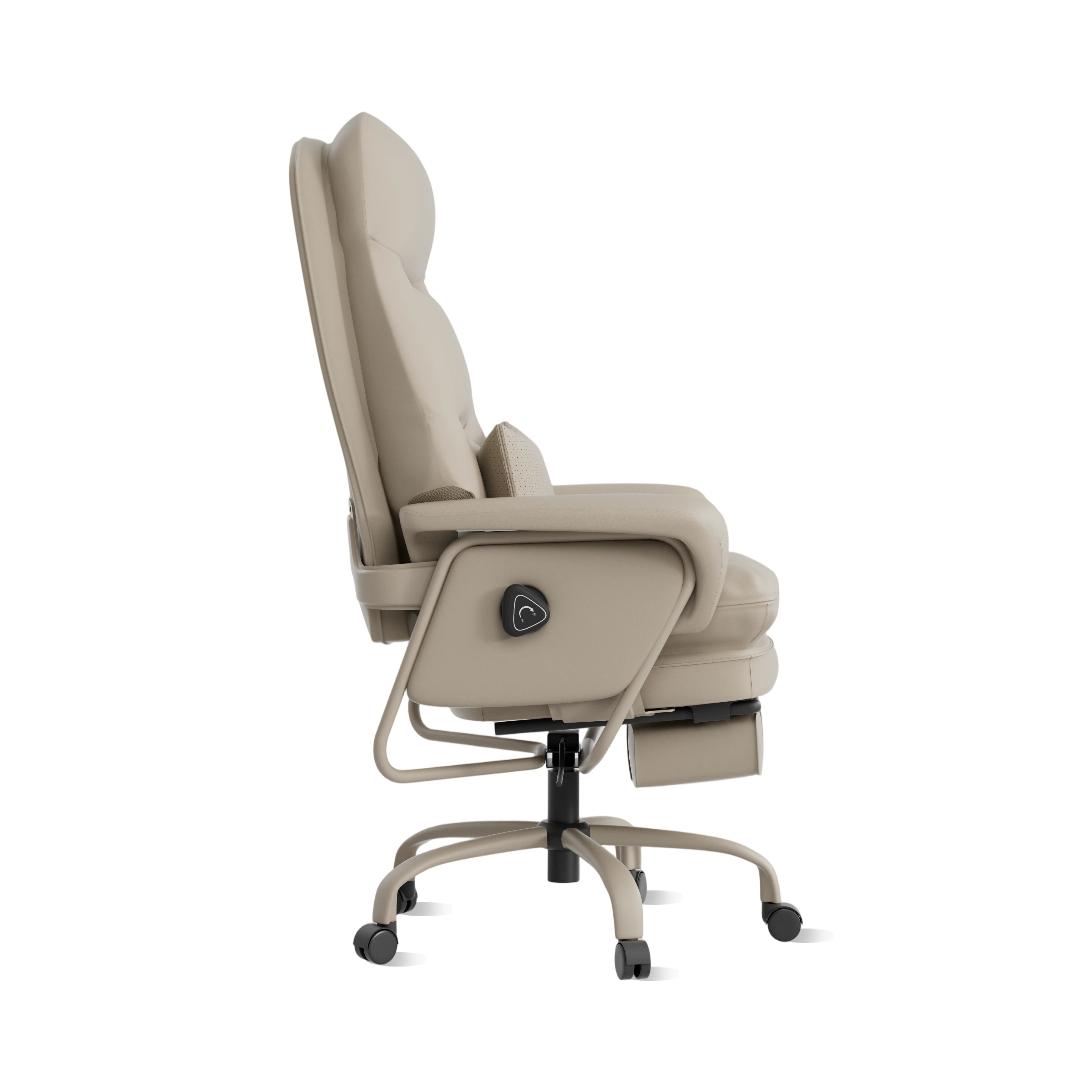 Nora Ergonomic Leather Chair with Deep Reclining Comfort