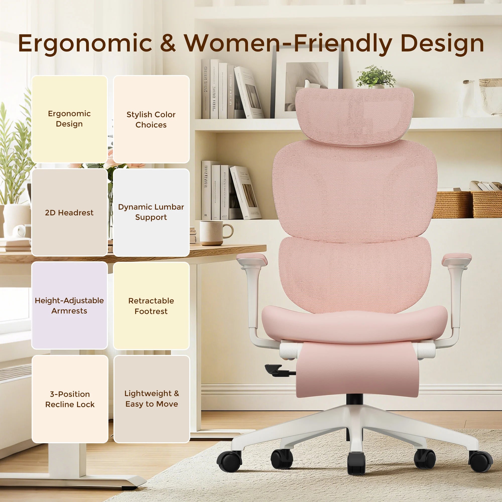 S3 Office Chair with Colorful Lifestyle Design