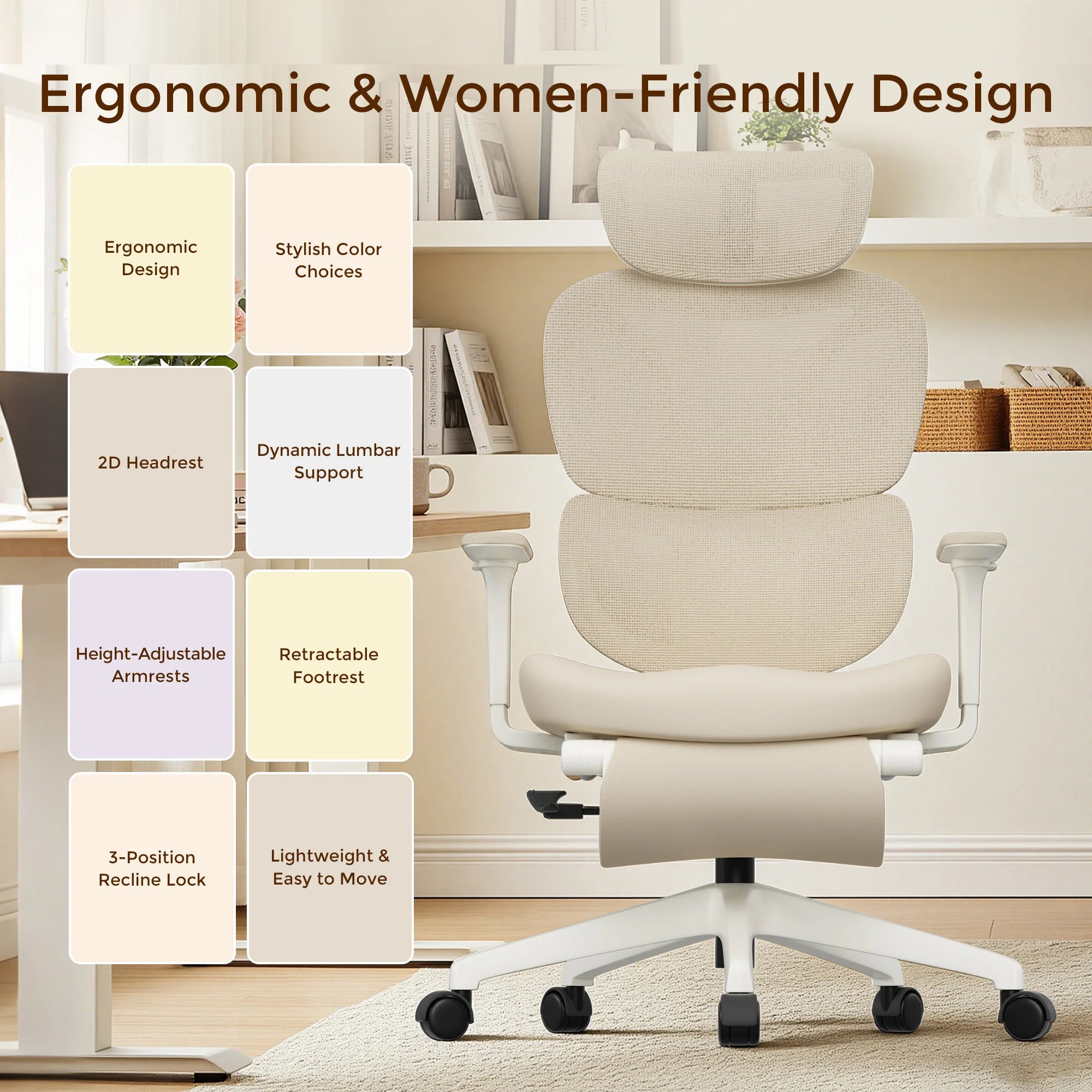 S3 Office Chair with Colorful Lifestyle Design