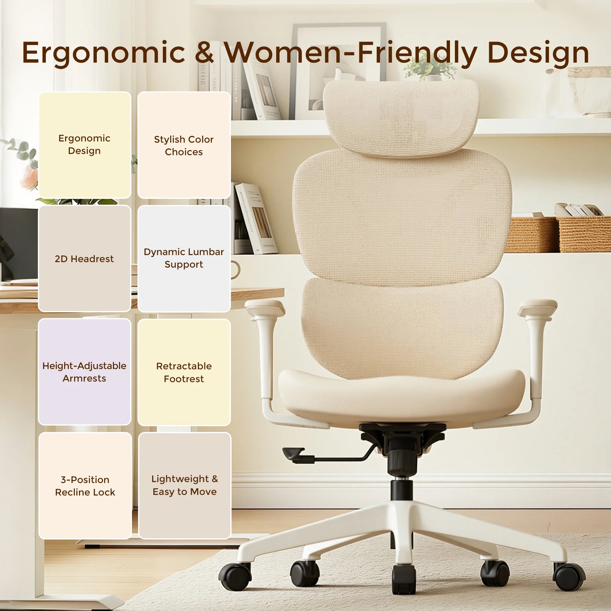 S3 Office Chair with Colorful Lifestyle Design