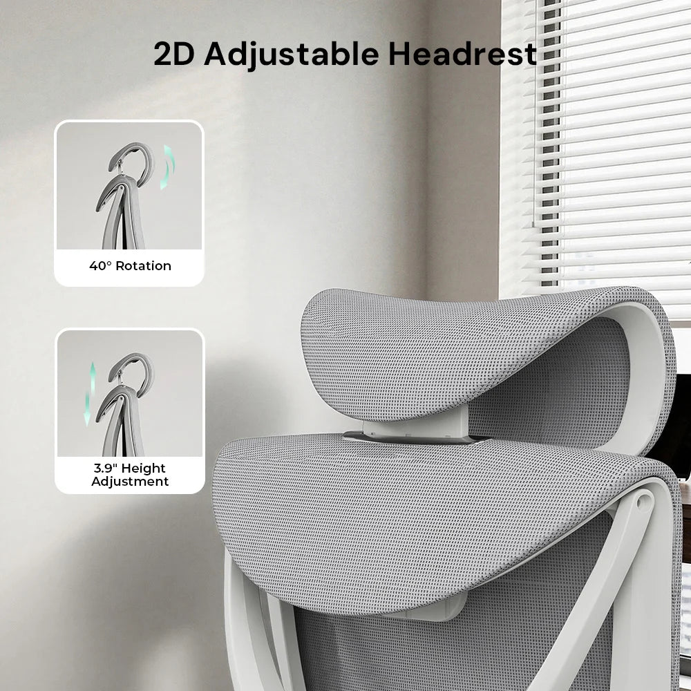 S7 Ergonomic Office Chair with Three-Button Adjustment