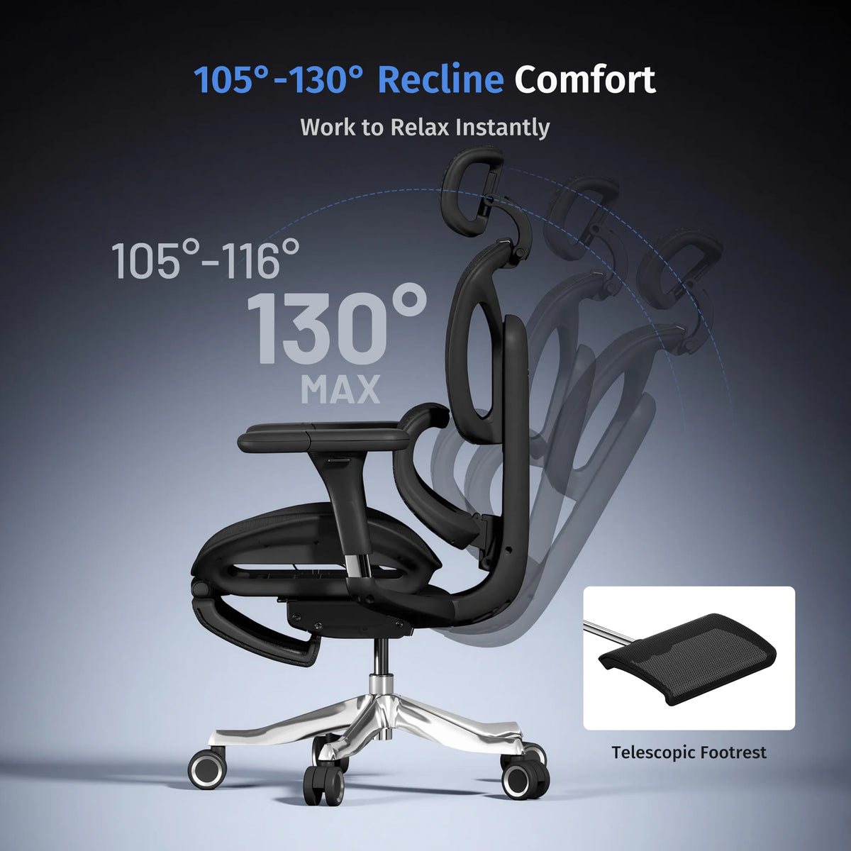 Welax S9 Pro – Premium Ergonomic Office Chair with Superior Comfort
