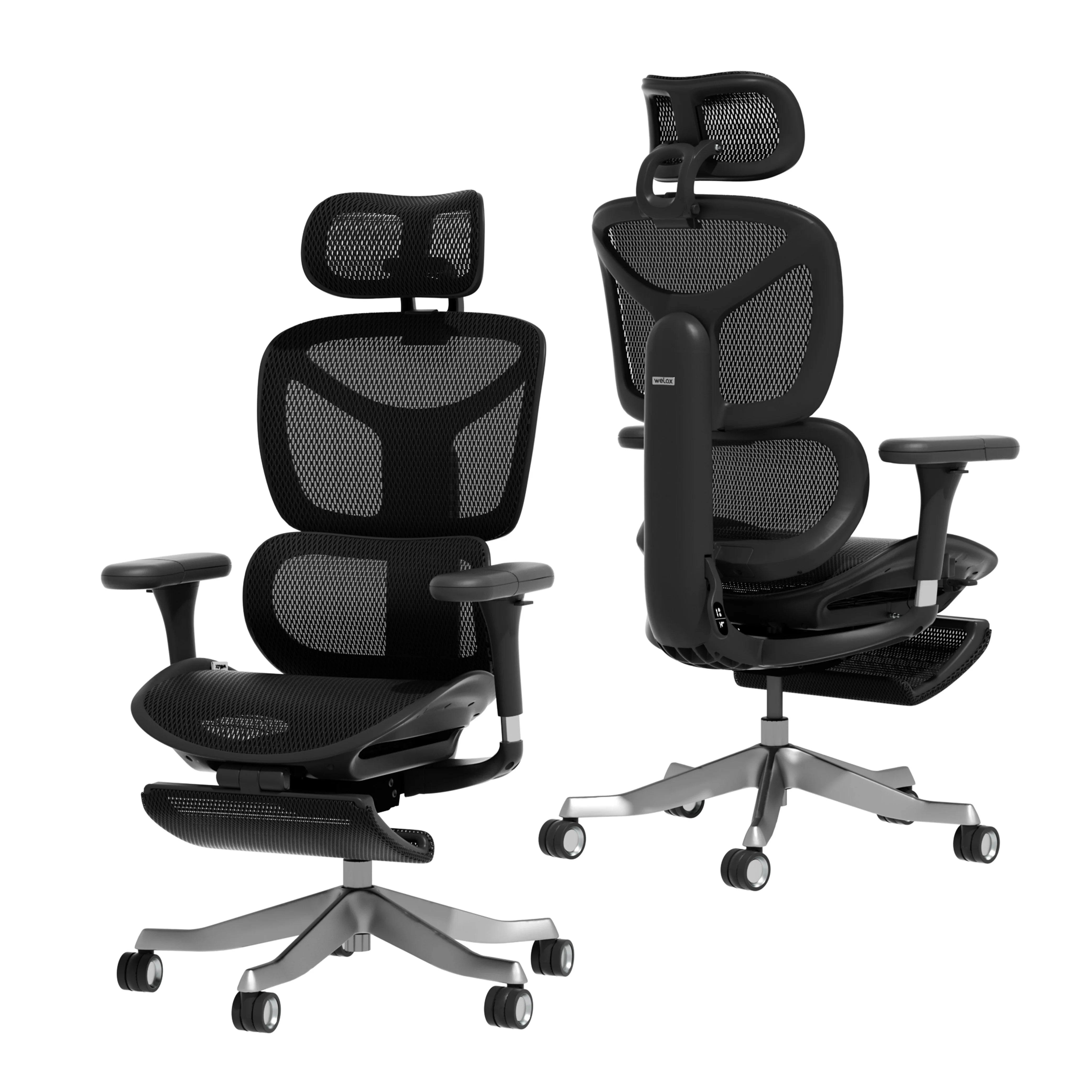 S9 Standard Ergonomic Office Chair with One-Touch Adjustment