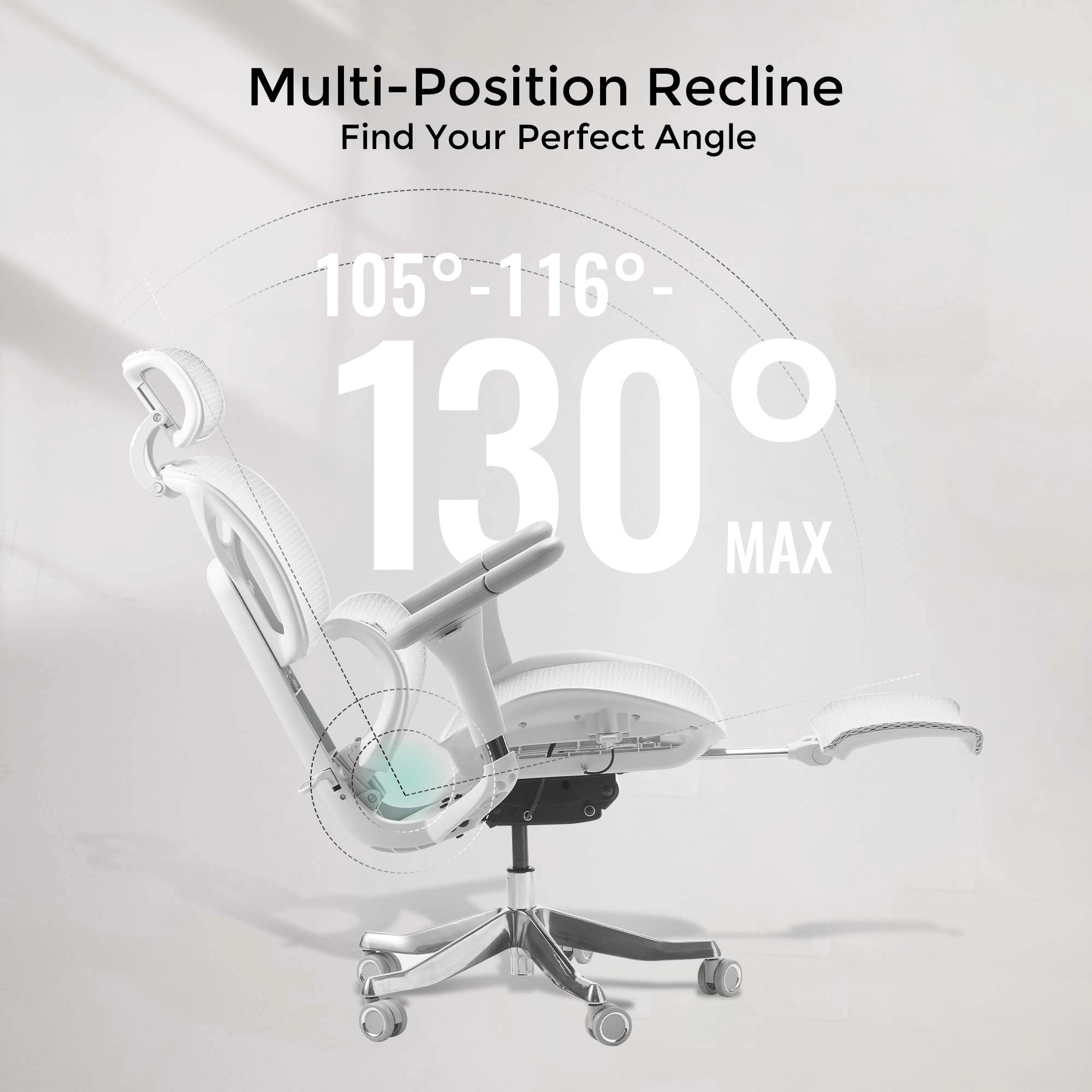 S9 Pro Ergonomic Office Chair with One-Touch Adjustment