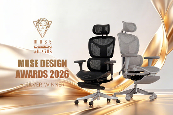 S9 Pro Ergonomic Chair Wins Muse Design Silver Award | Award-Winning Comfort & Innovation
