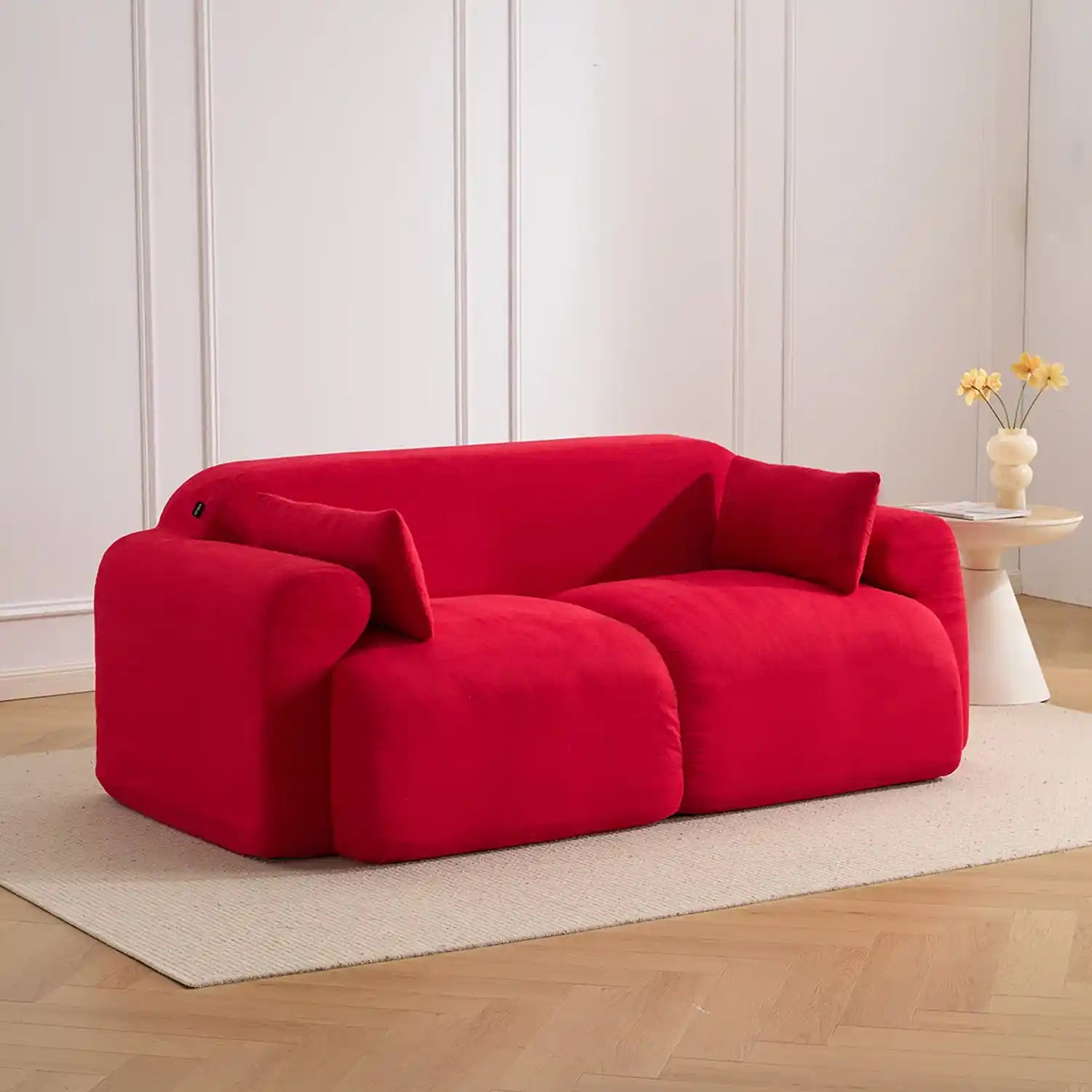 Thalia High-Saturation Compressed Loveseat Sofa