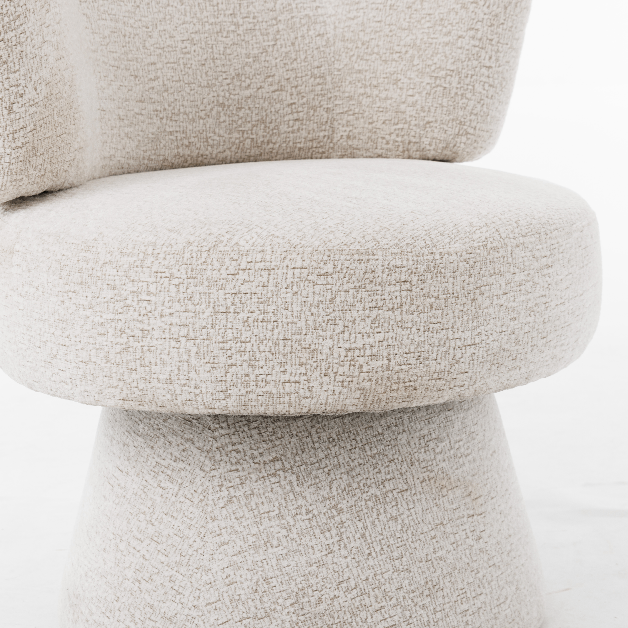 Cove Swivel Accent Chair with 360° Free Rotatable Base