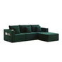 Hestia Compressed Modular Sofa with Cup Holders & Storage