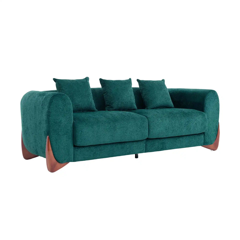 SF5 85.5" Soft Chenille 3 Seater Cloud Couch