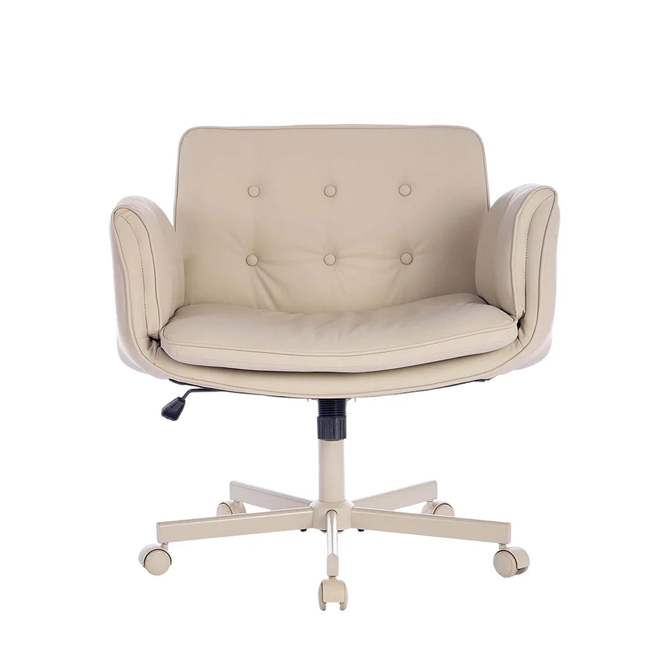 P6 Criss Cross Chair with Pet-Friendly Upholstery and Adjustable Armrests