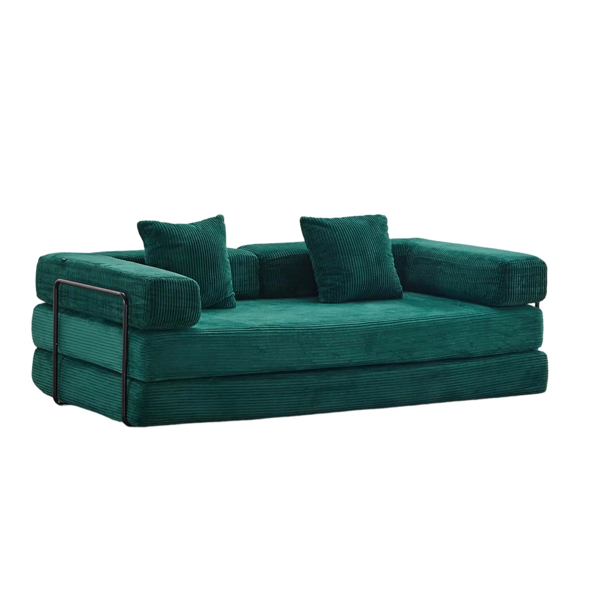 Selene Compressed Modular Sofa Bed-14.2" Seat Height