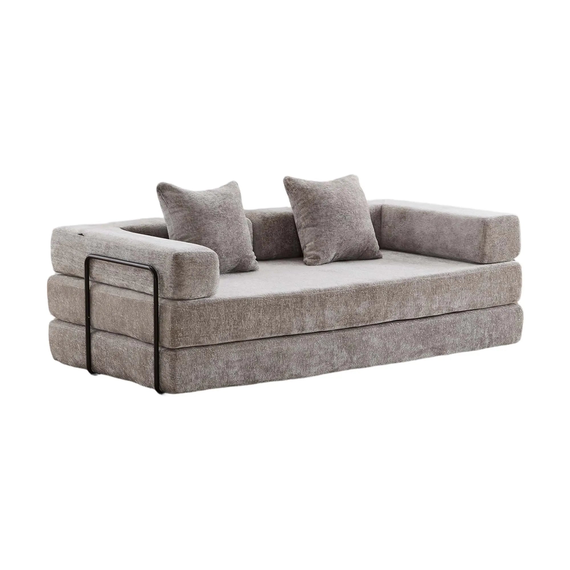 Selene Compressed Modular Sofa Bed-14.2" Seat Height