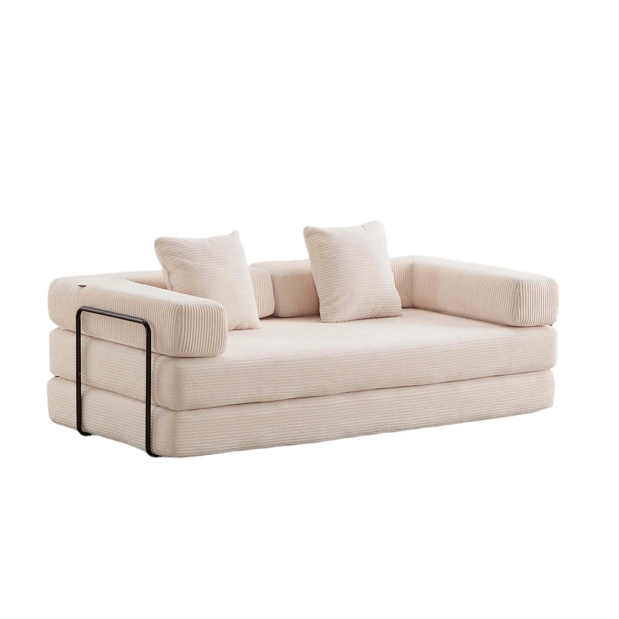Selene Compressed Modular Sofa Bed-14.2" Seat Height