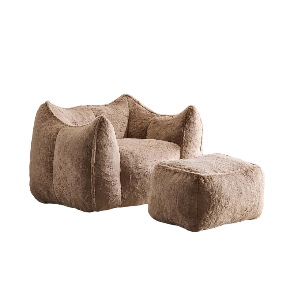 Hypnos Plush-Feel Compressed Single Sofa