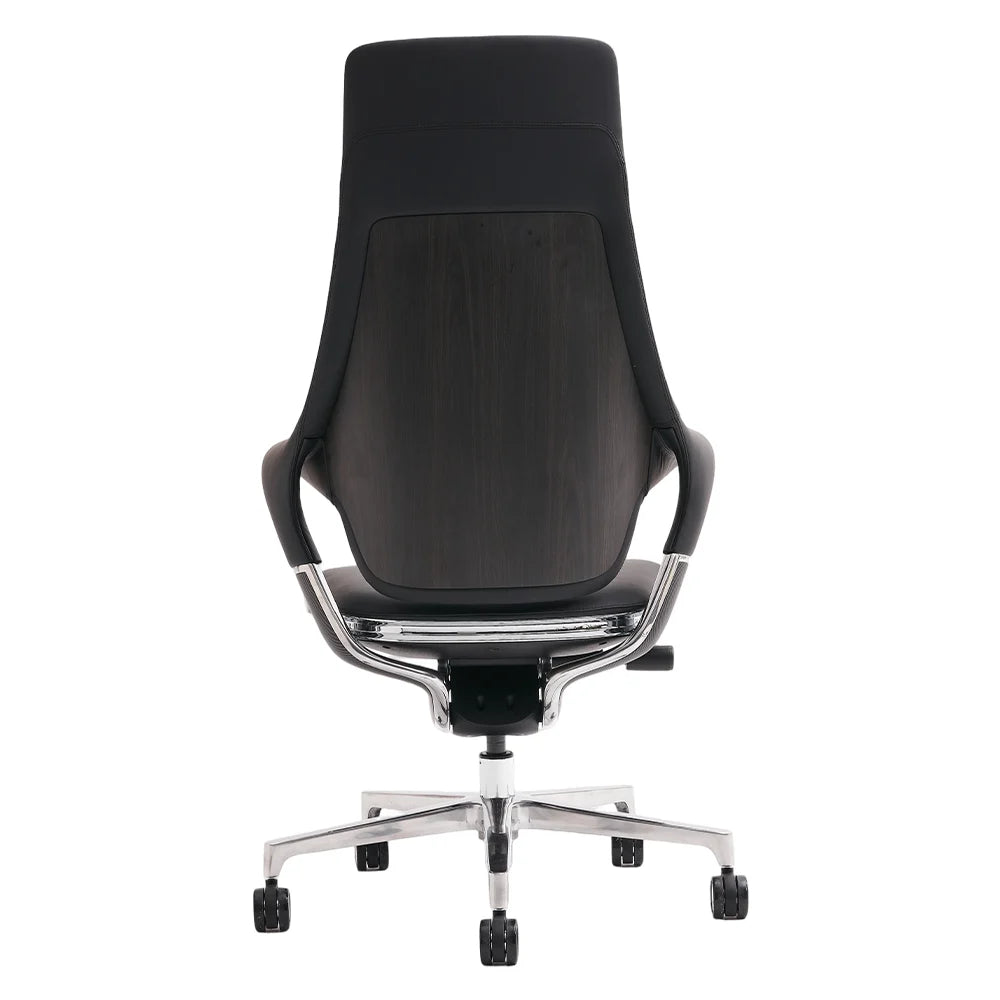 Nigel Premium Leather Chair with Soft Seating Feel