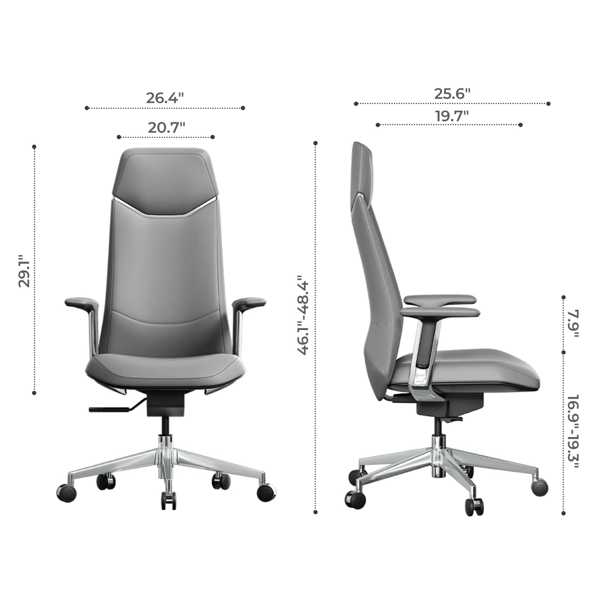 Neris Leather Office Chair with Best Value