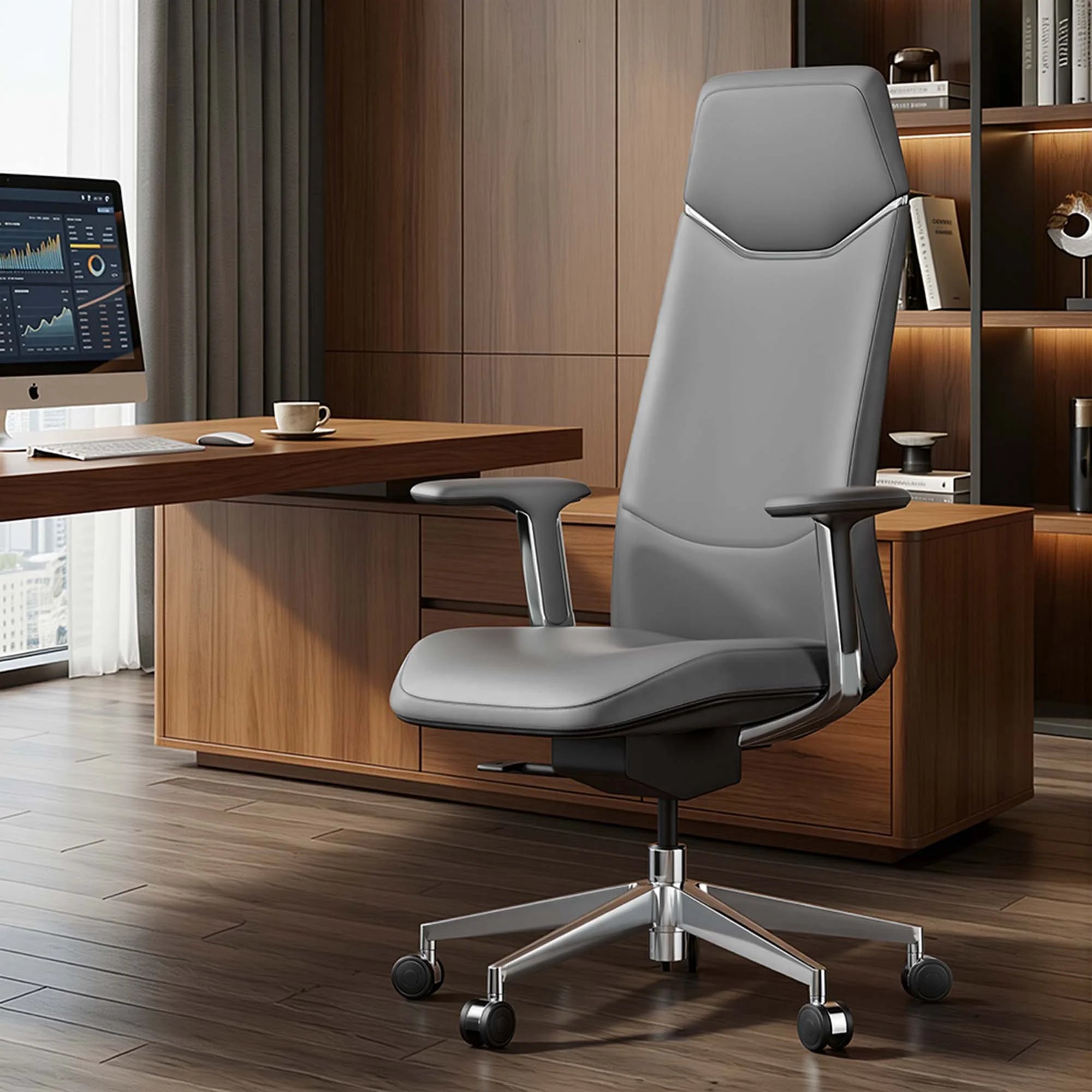 Neris Leather Office Chair with Best Value