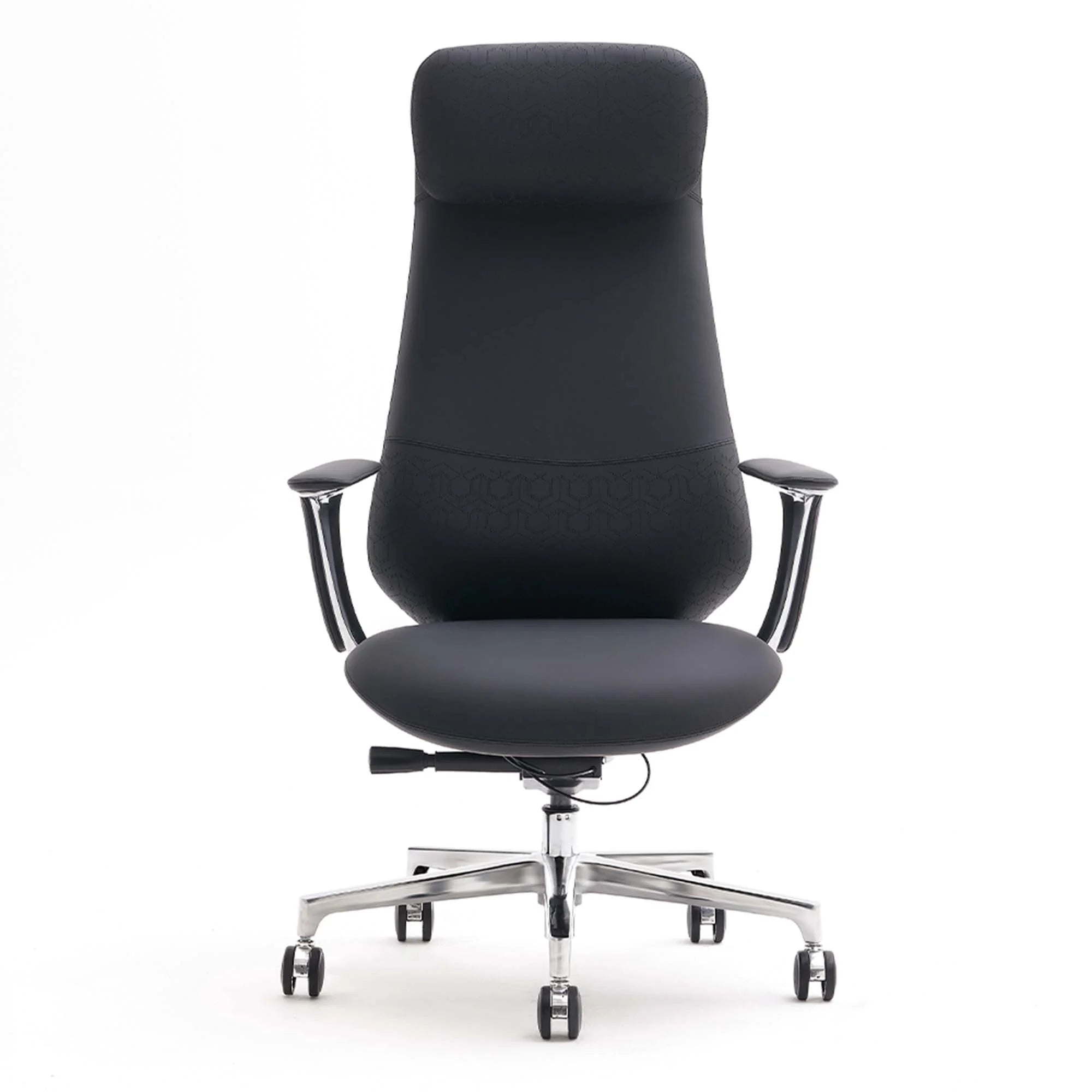 Norris Premium Leather Chair with Lumbar Support
