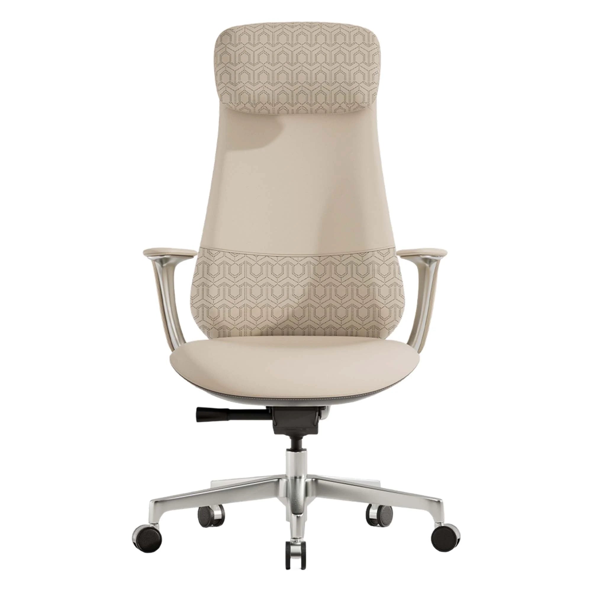 Norris Premium Leather Chair with Lumbar Support