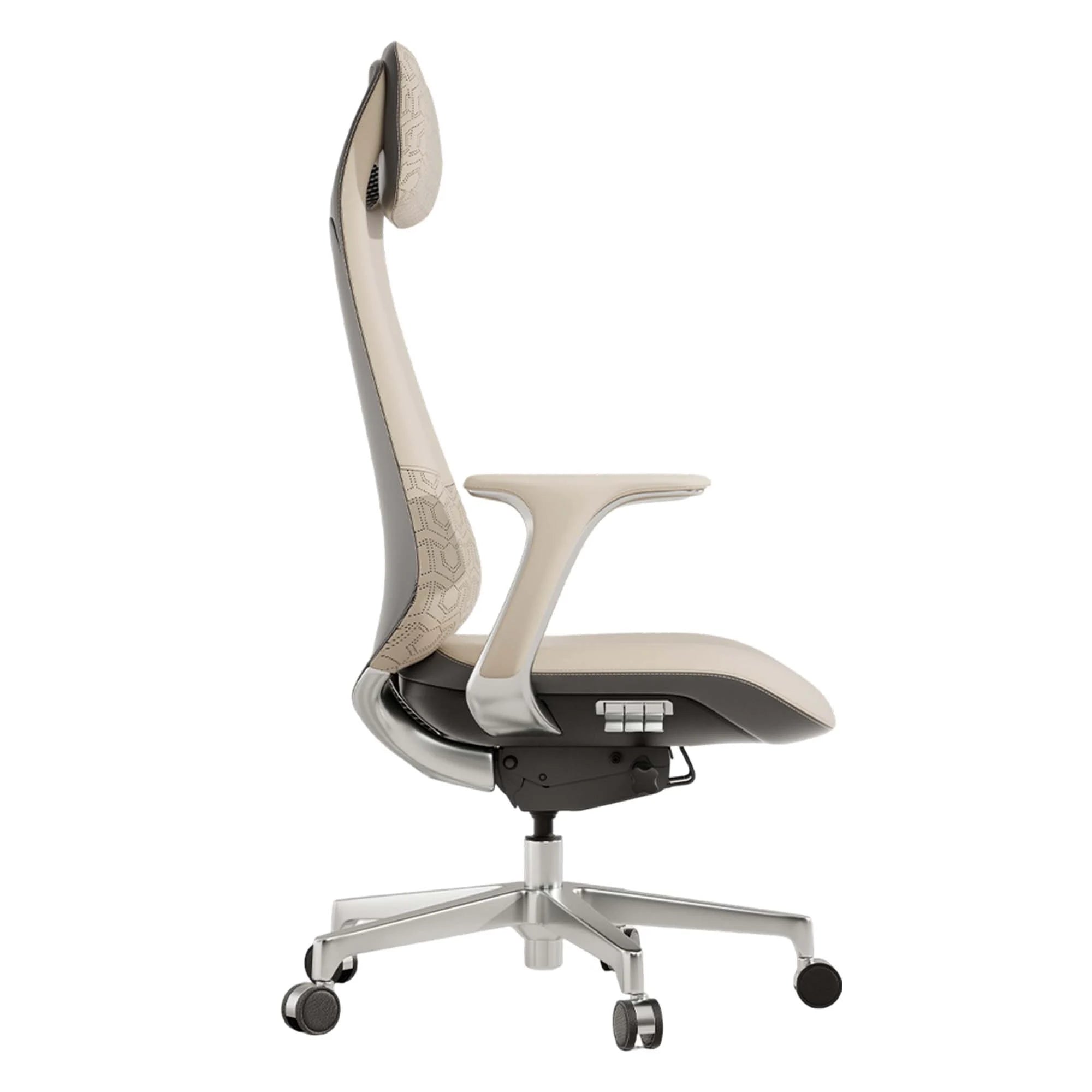 Norris Premium Leather Chair with Lumbar Support