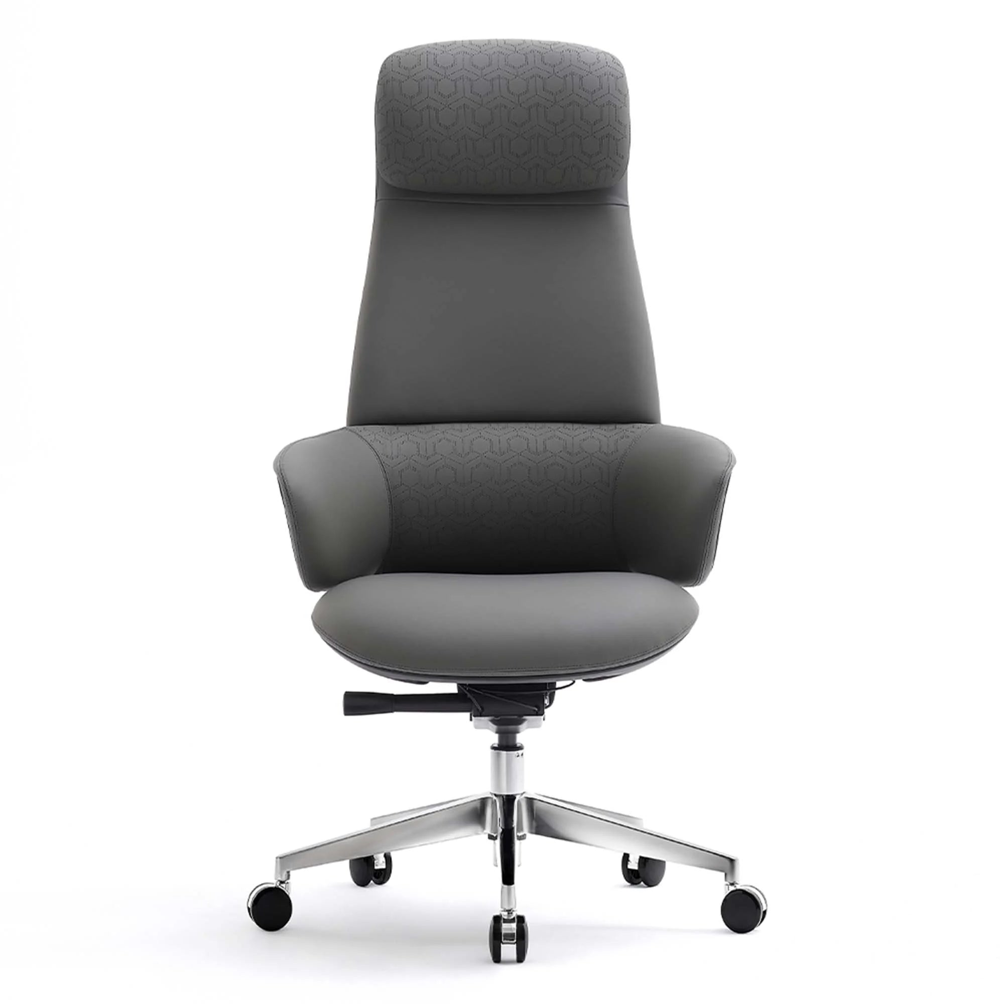 Norris Premium Leather Chair with Lumbar Support