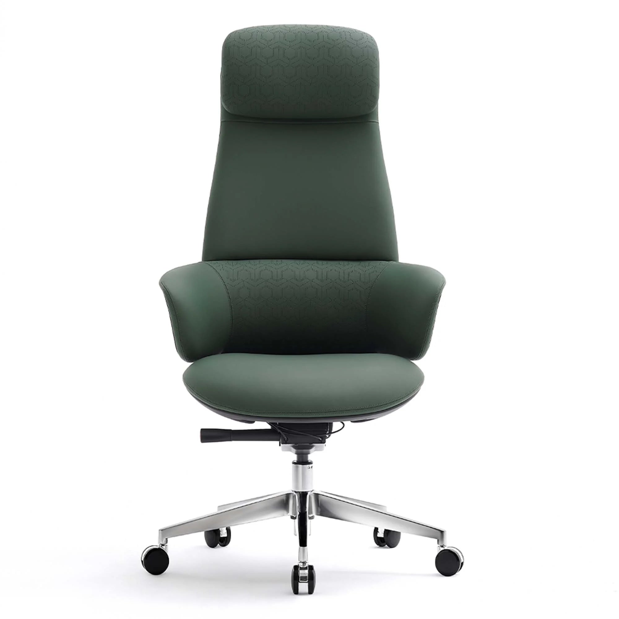 Norris Premium Leather Chair with Lumbar Support