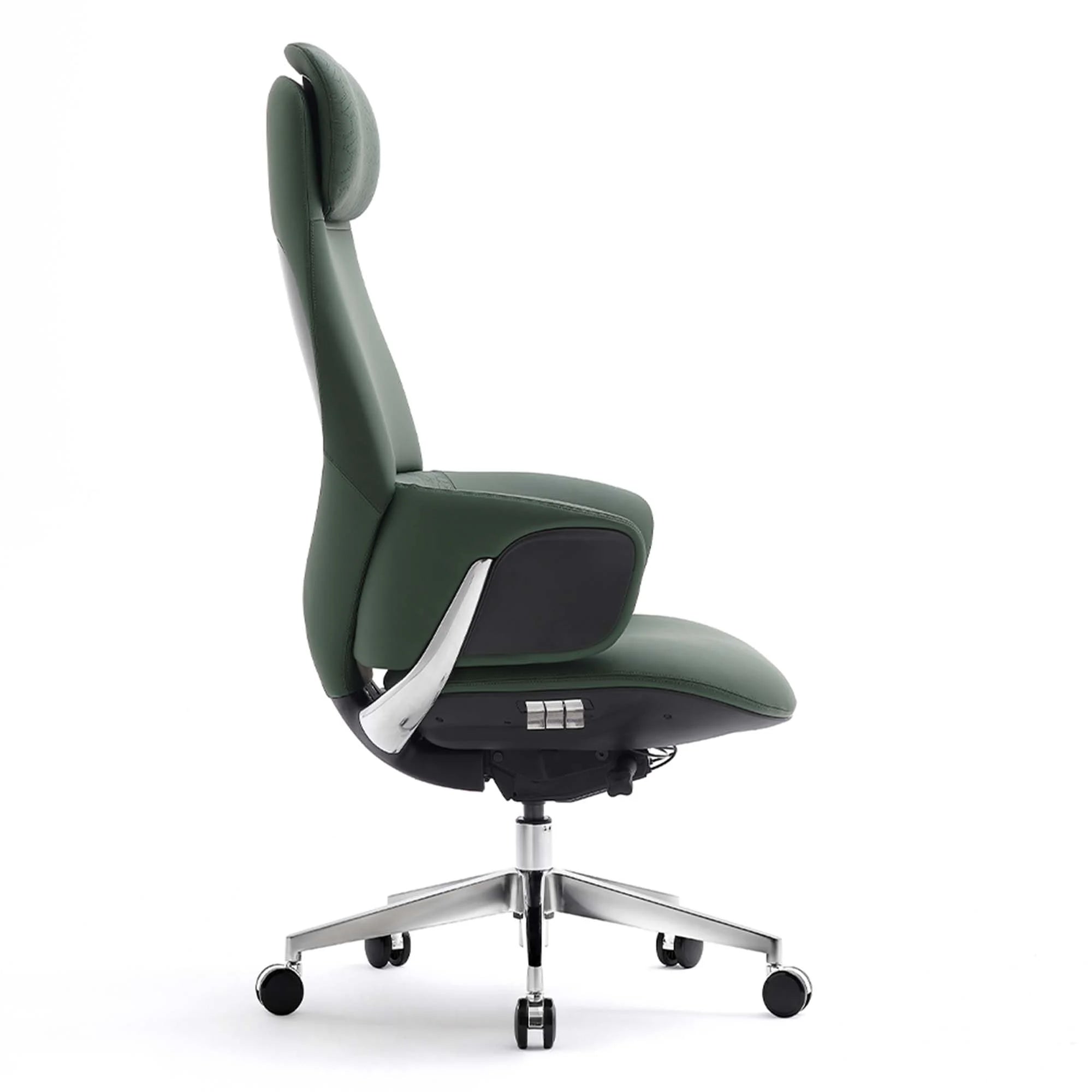 Norris Premium Leather Chair with Lumbar Support