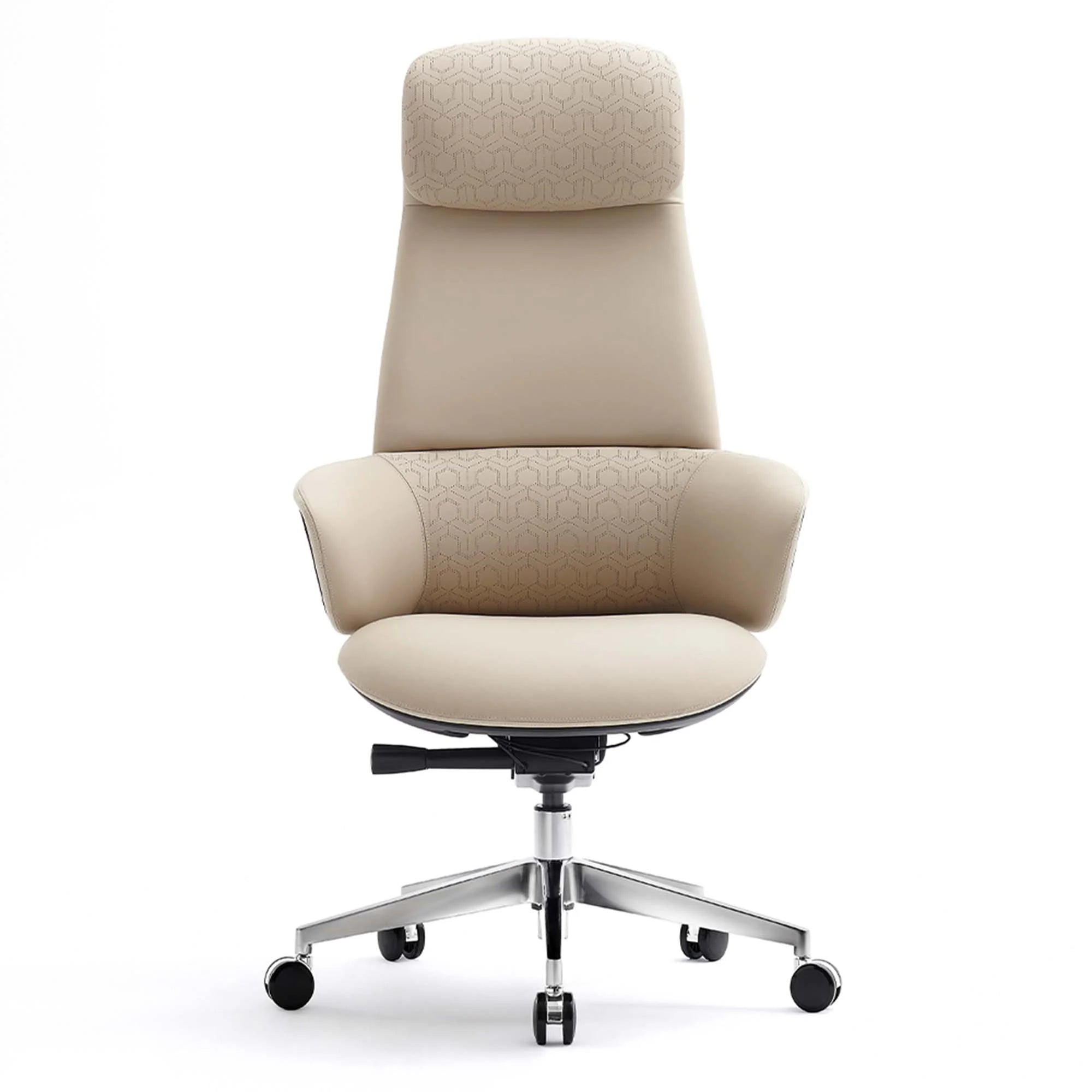 Norris Premium Leather Chair with Lumbar Support