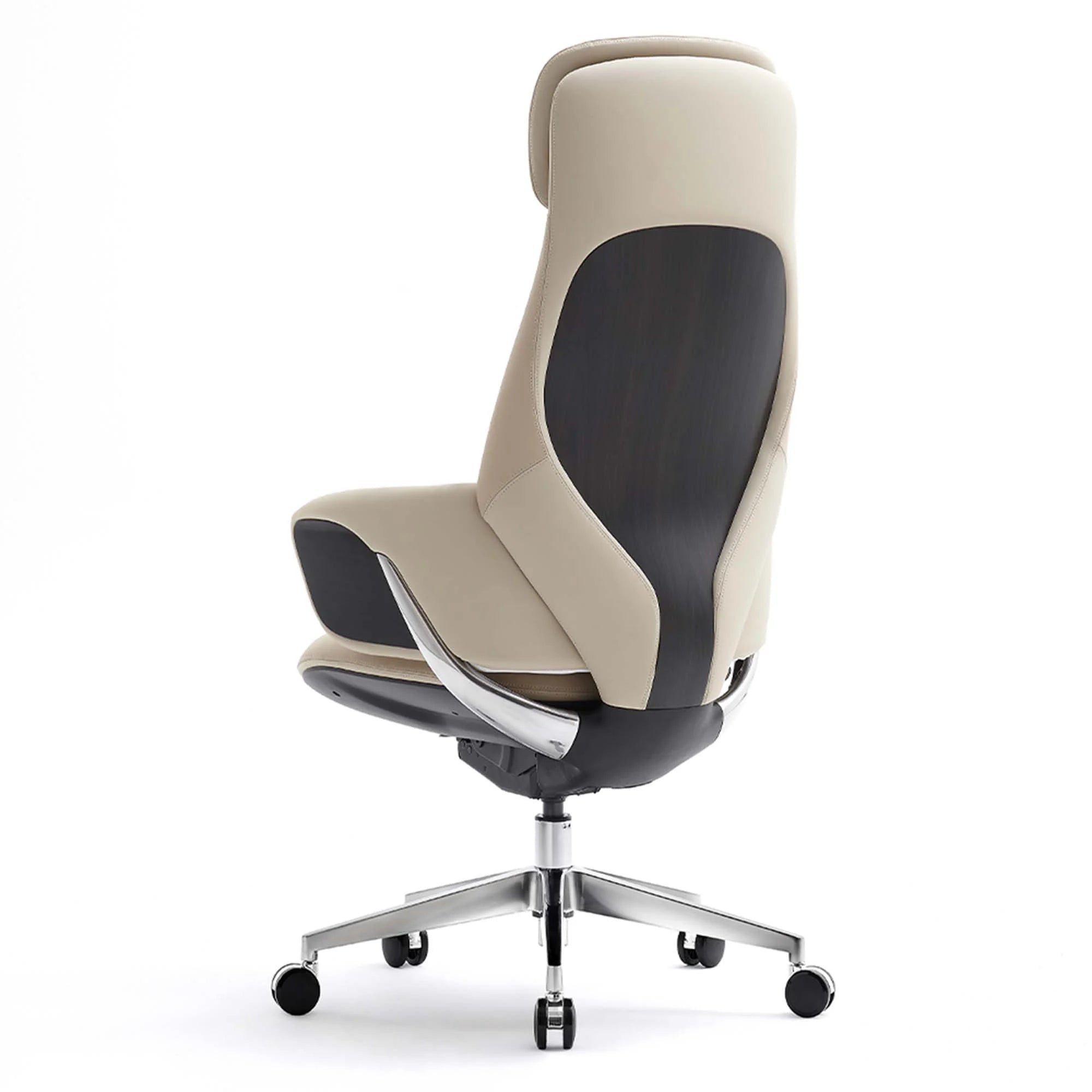 Norris Premium Leather Chair with Lumbar Support