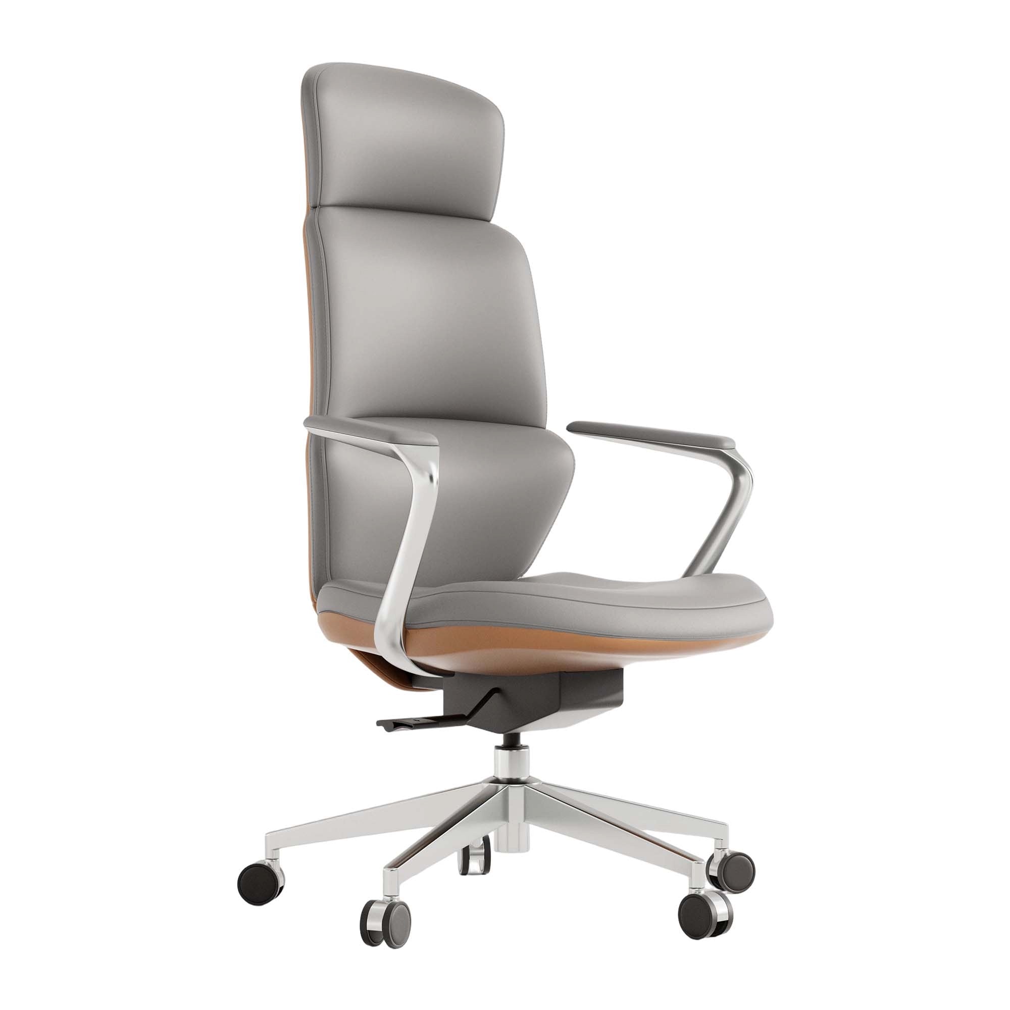 Nolan Leather Chair with Classic Design