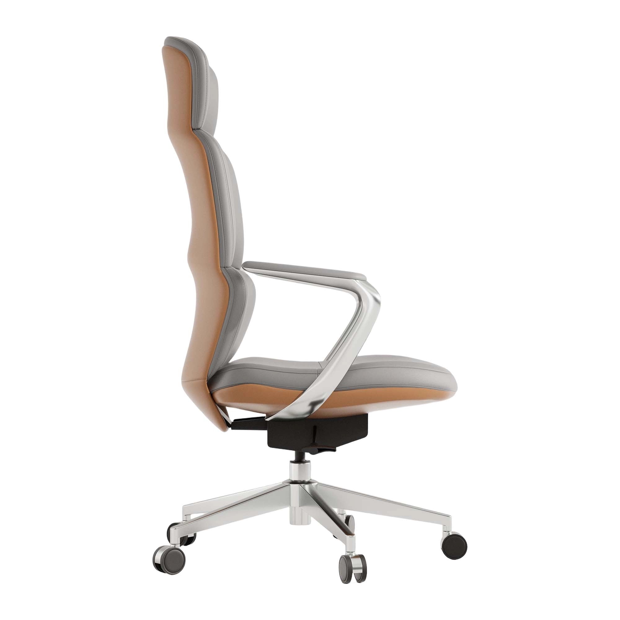 Nolan Leather Chair with Classic Design