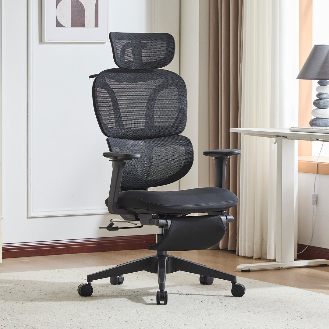 Mesh Collapsible Ergonomic Chair Staples Tarance Mesh And Fabric