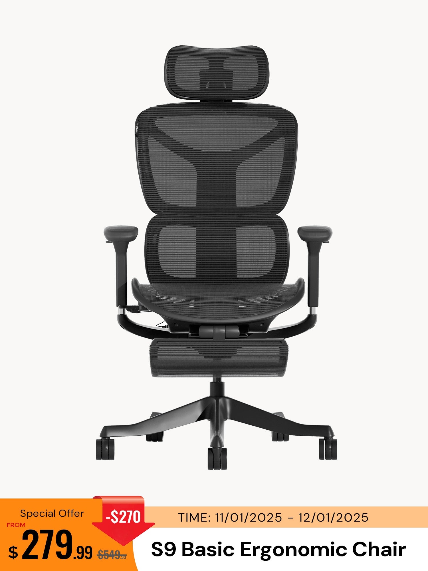 S9 Basic Ergonomic Office Chair