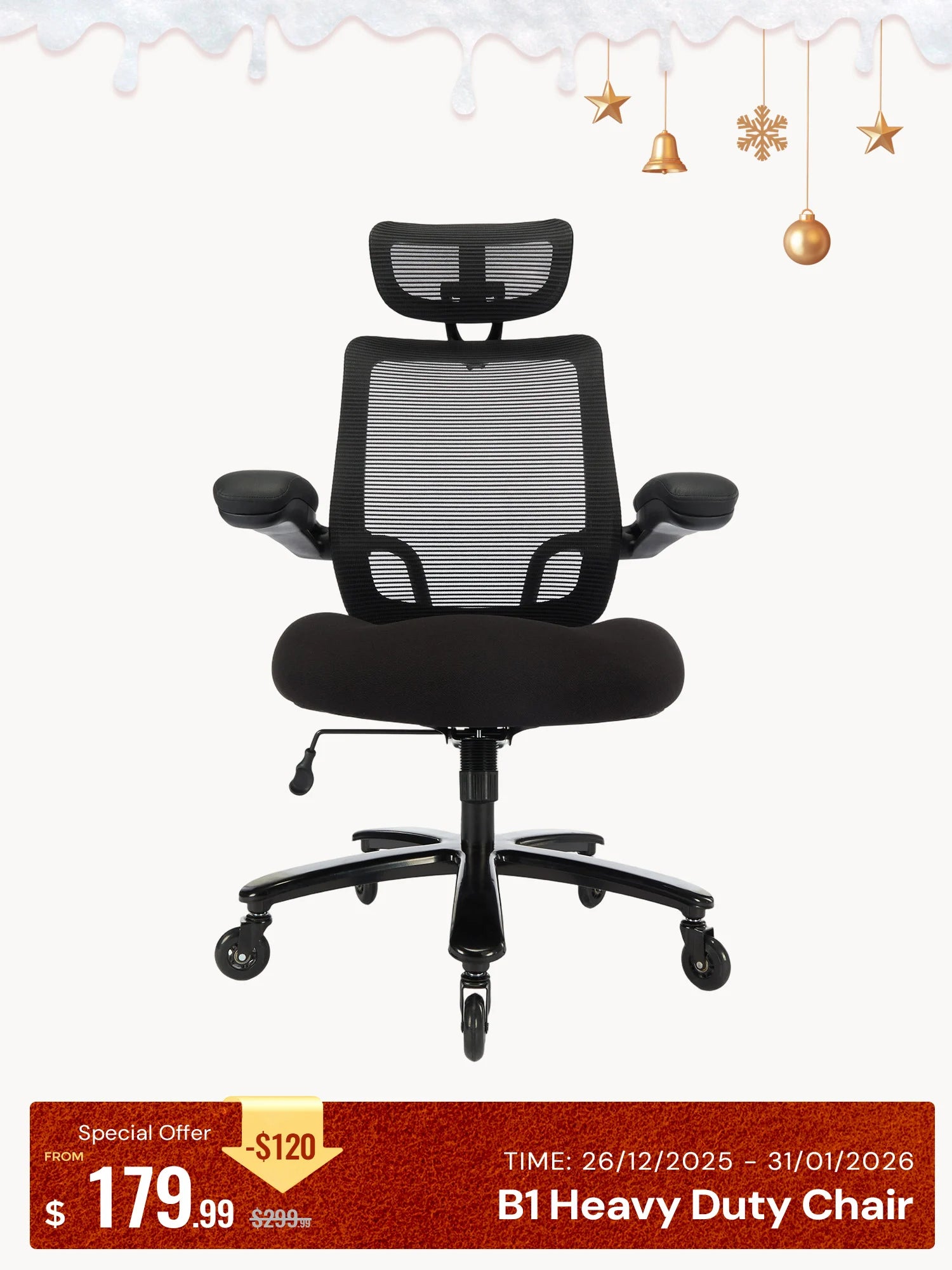 B1 Heavy Duty Office Chair