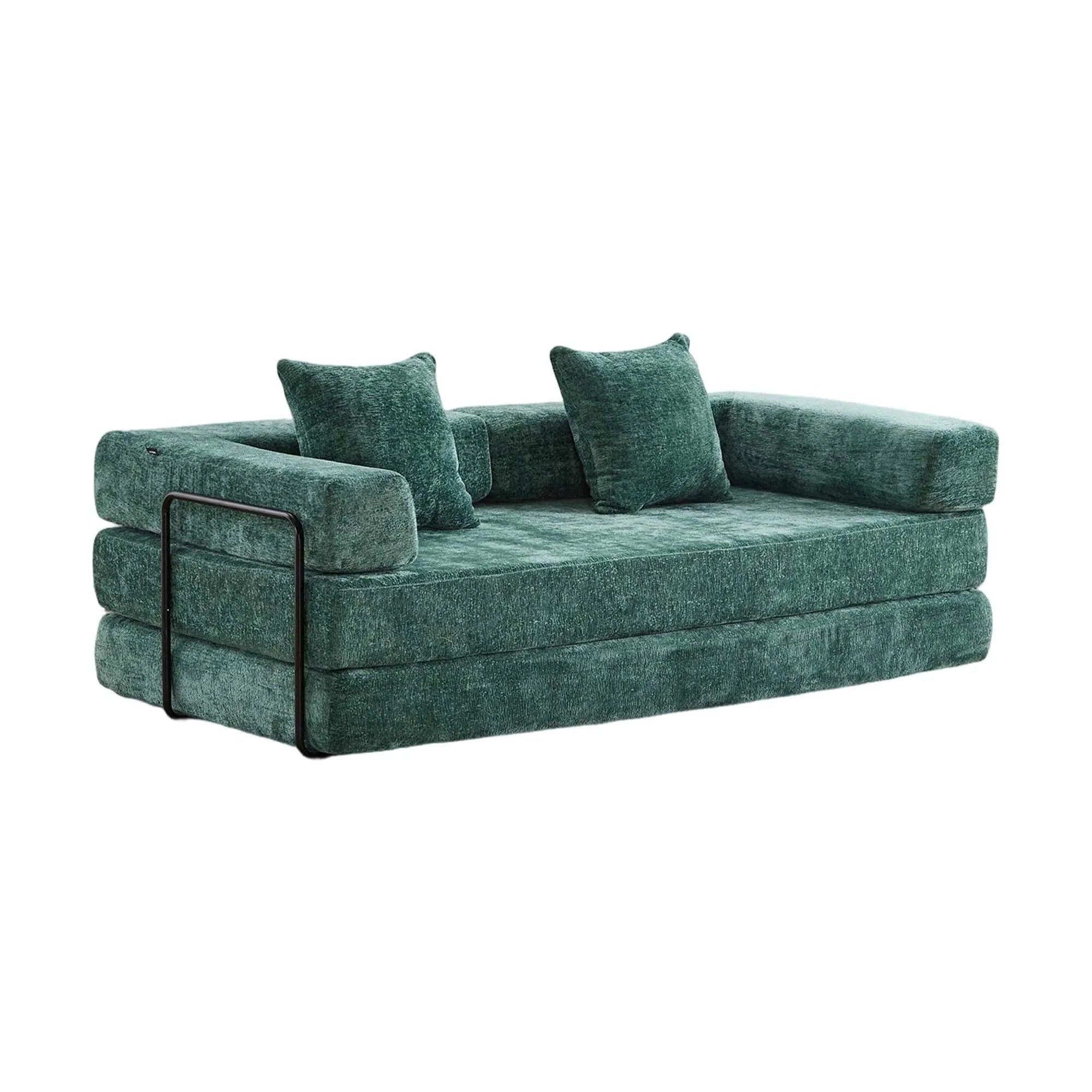 Selene Compressed Modular Sofa Bed-14.2" Seat Height