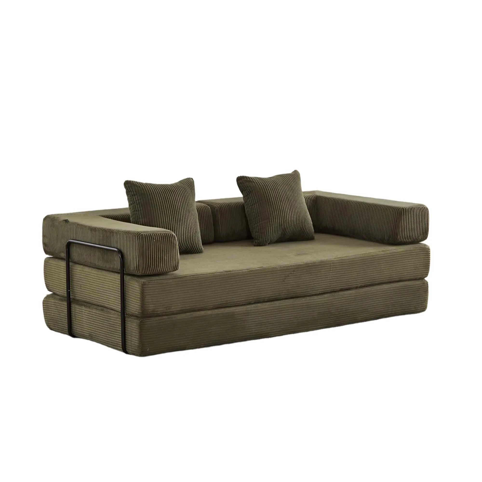 Selene Compressed Modular Sofa Bed-14.2" Seat Height